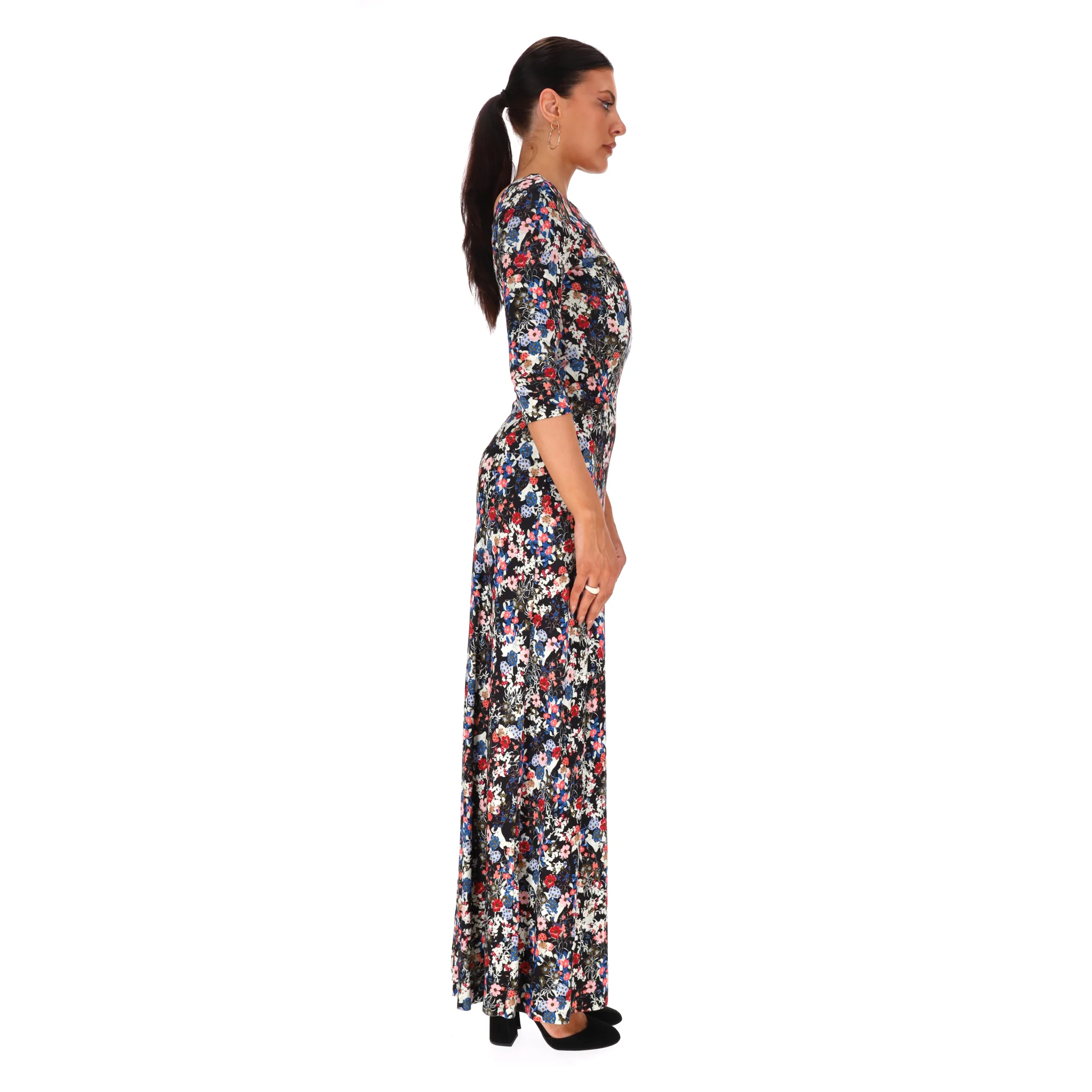 Erdem Floral Print Maxi Dress. Size 8UK - Image 3