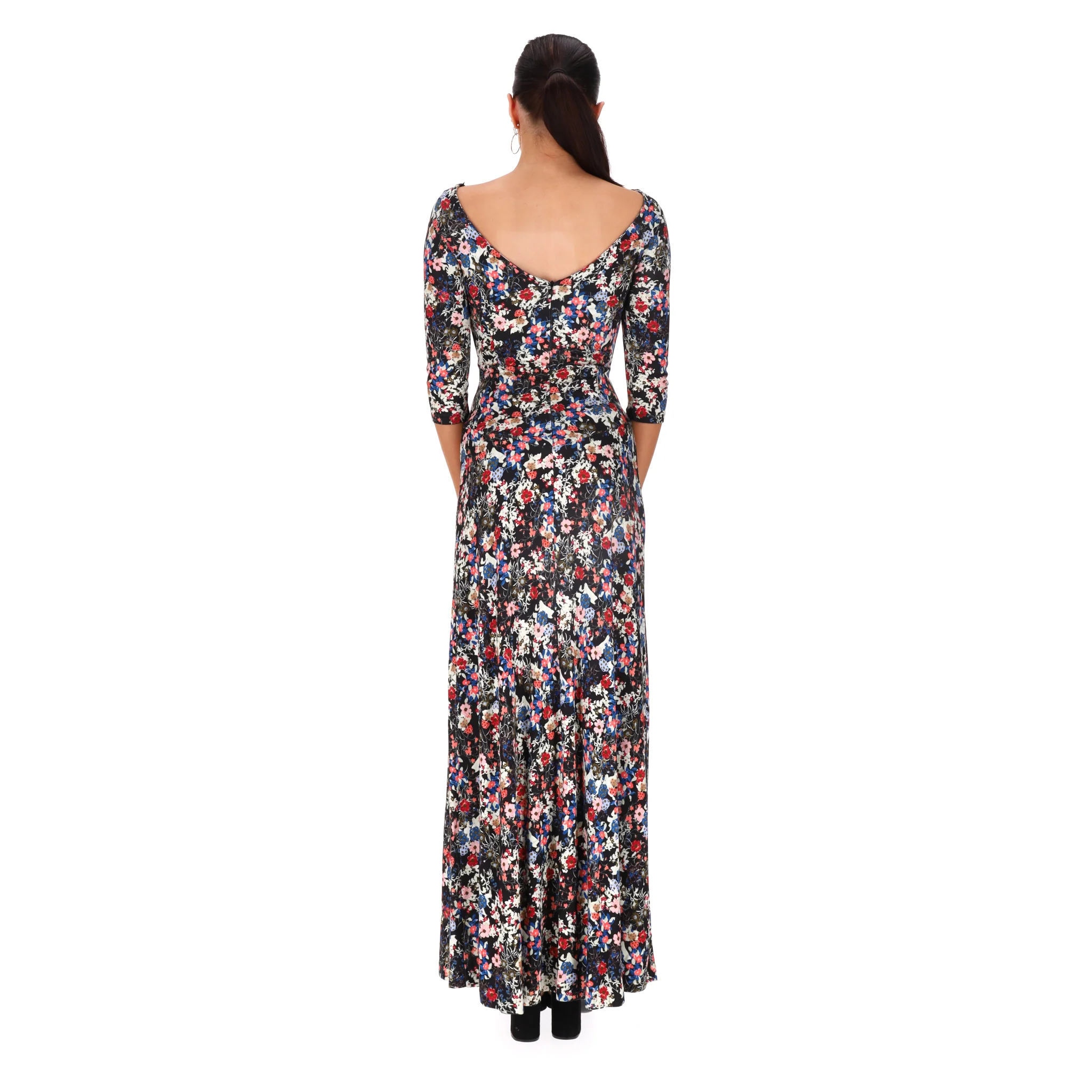 Erdem Floral Print Maxi Dress. Size 8UK - Image 4