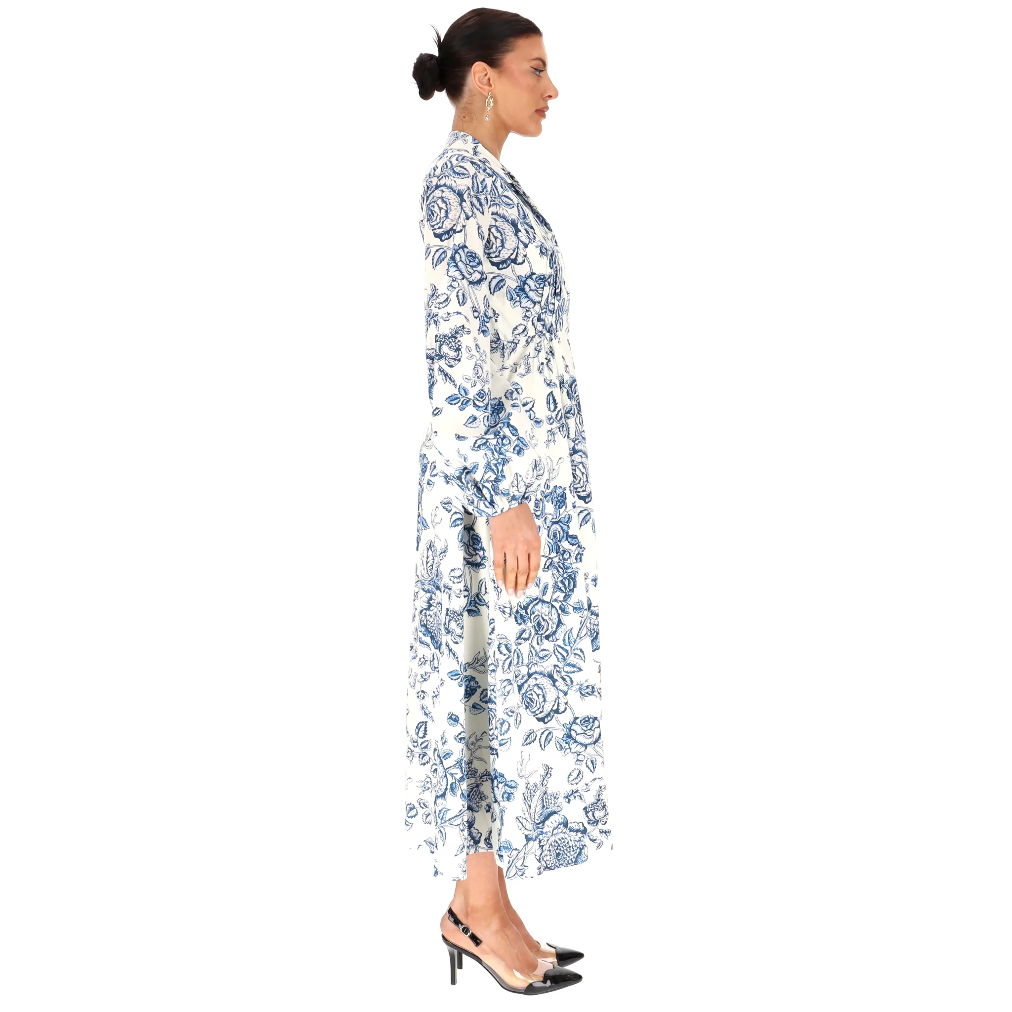 Erdem Toile De Jouy Cotton Midi Dress. Size 8UK - Image 3