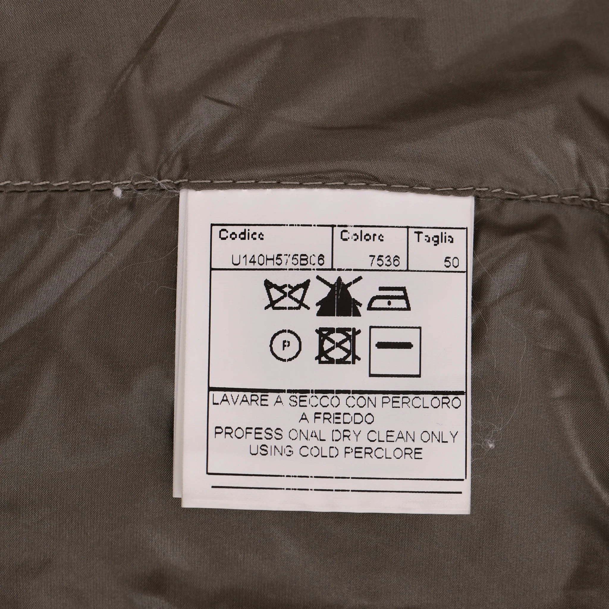Ermanno Scervino Cotton Blend Biker Jacket. Size 50IT - Image 7
