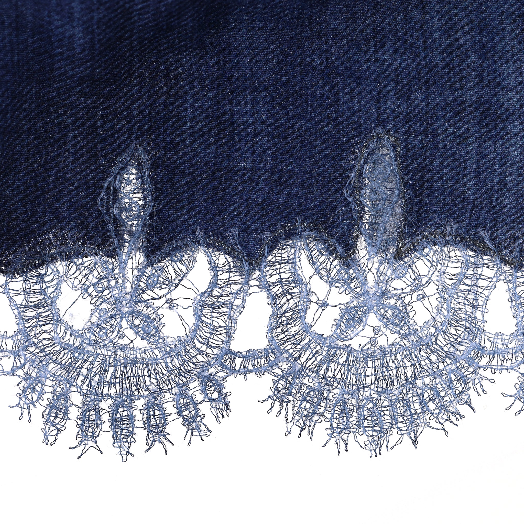 Ermanno Scervino Lace Embellished Shirt. Size 44IT - Image 5
