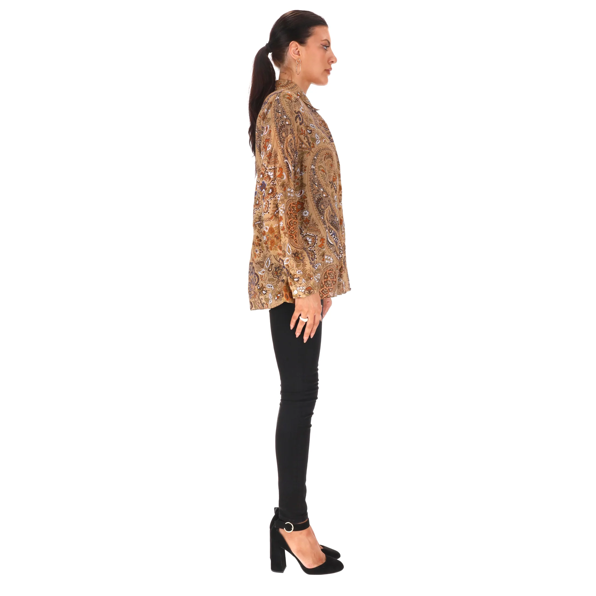 Etro Paisley Print Shirt. Size 44IT - Image 3