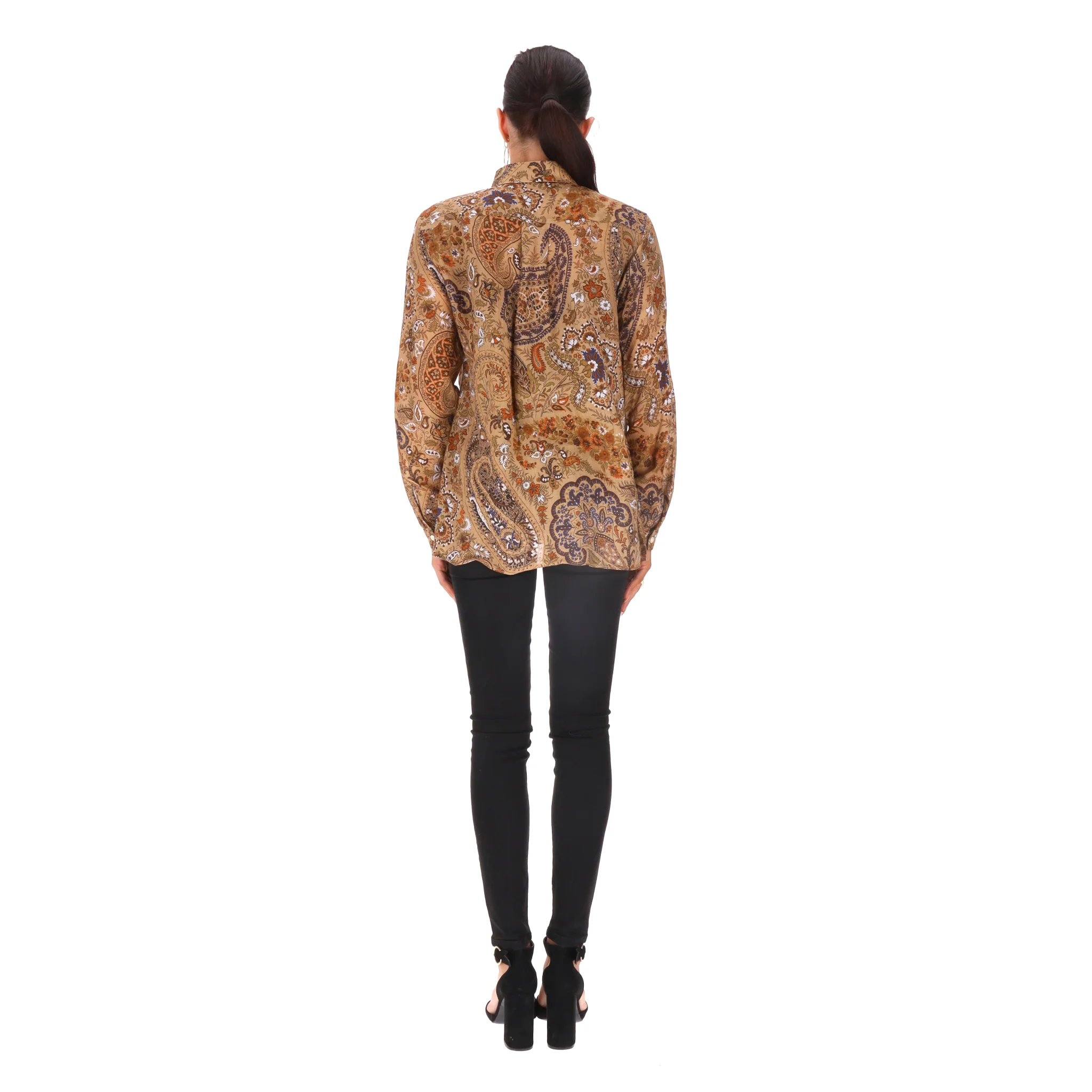 Etro Paisley Print Shirt. Size 44IT - Image 4