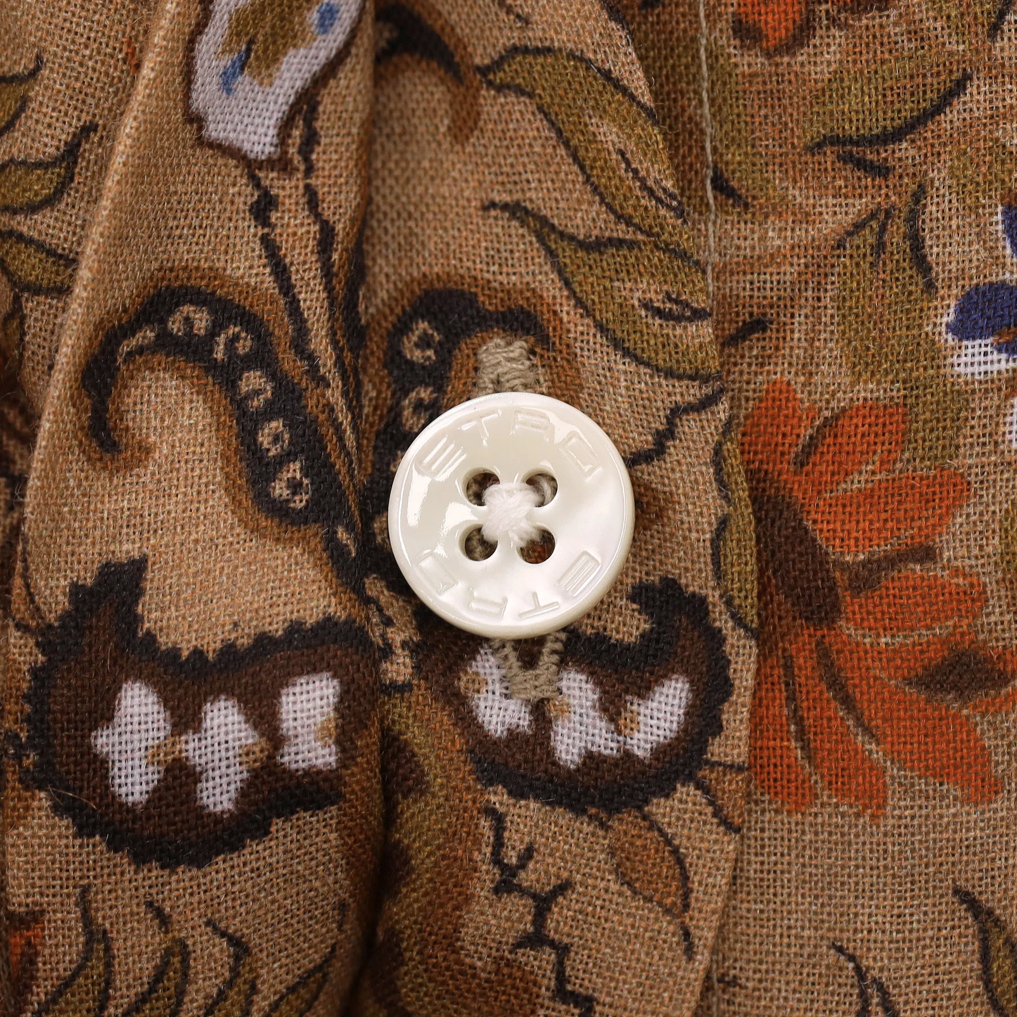 Etro Paisley Print Shirt. Size 44IT - Image 5