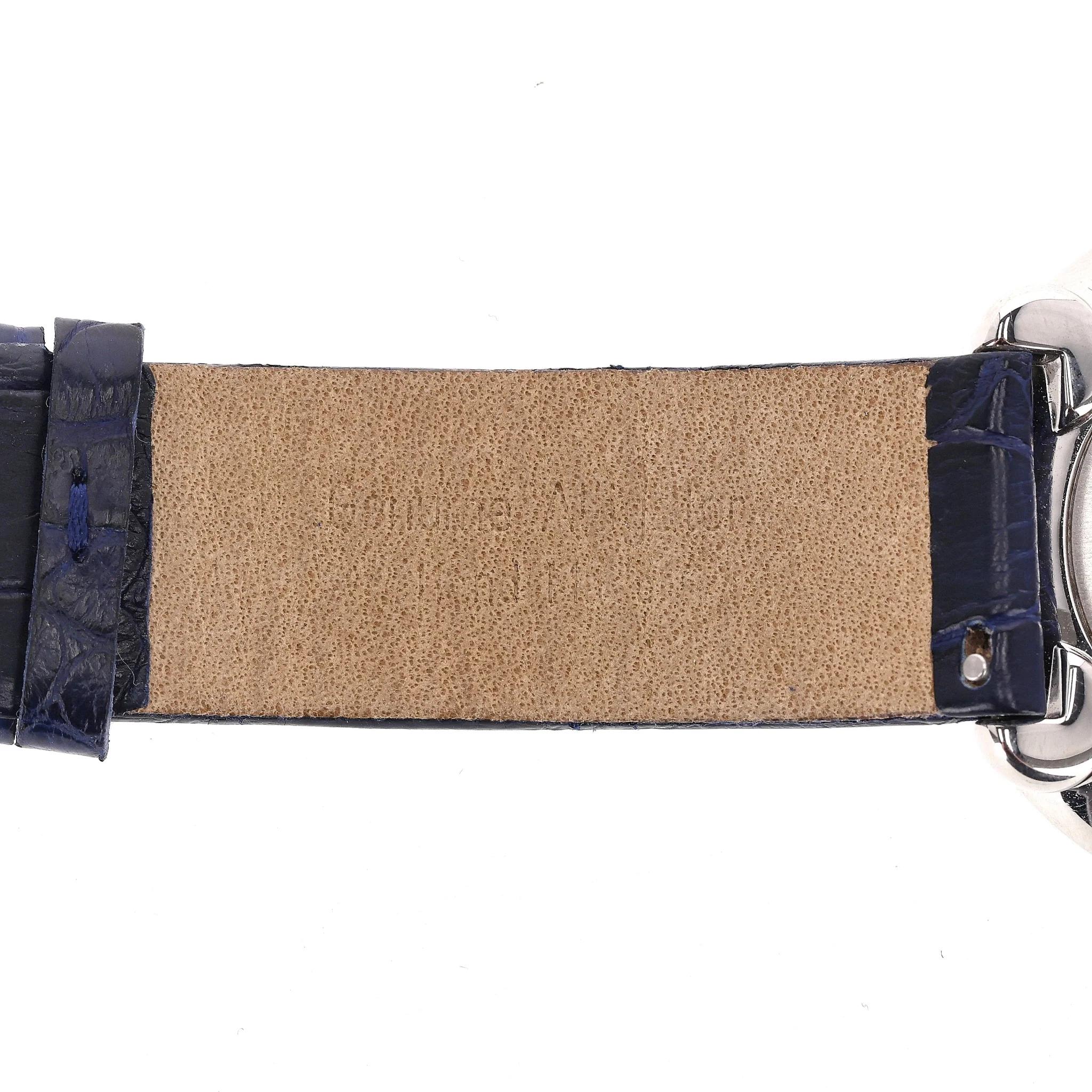 Exposure Swiss Diamond & Jewel Watch With Alligator Skin Strap - Image 12