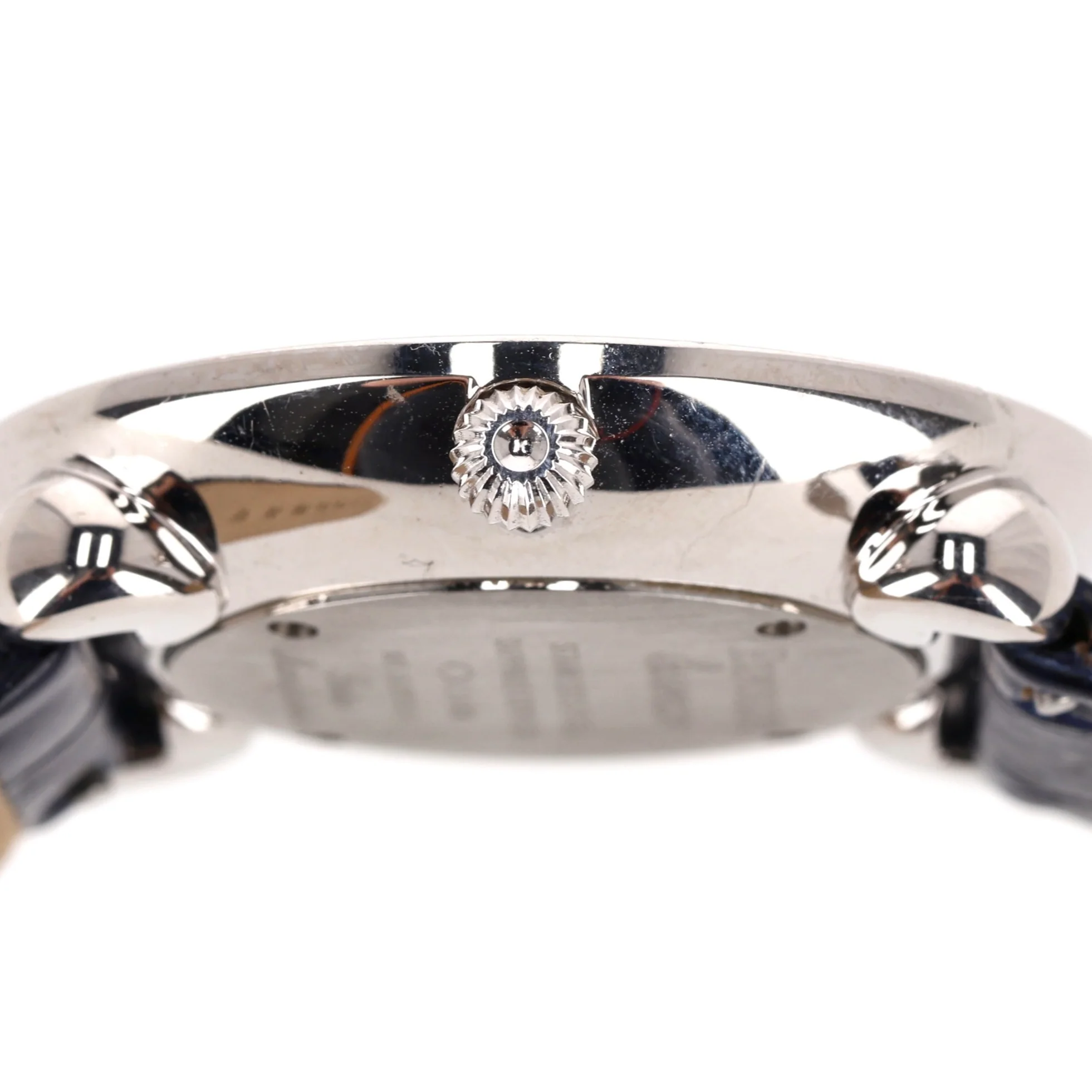 Exposure Swiss Diamond & Jewel Watch With Alligator Skin Strap - Image 6