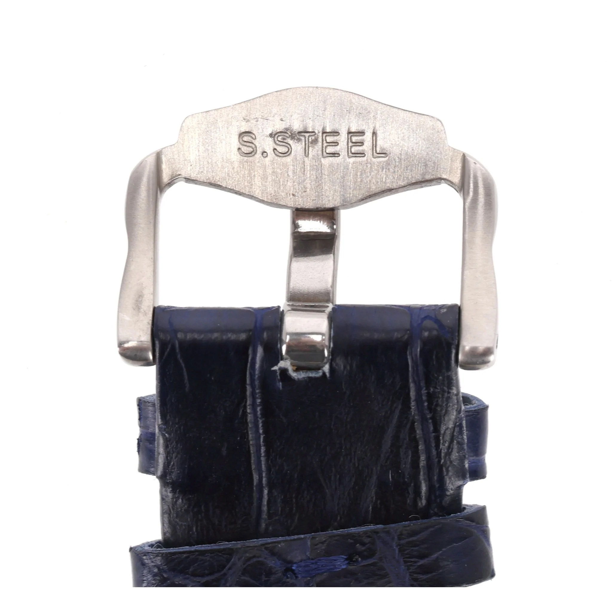 Exposure Swiss Diamond & Jewel Watch With Alligator Skin Strap - Image 9