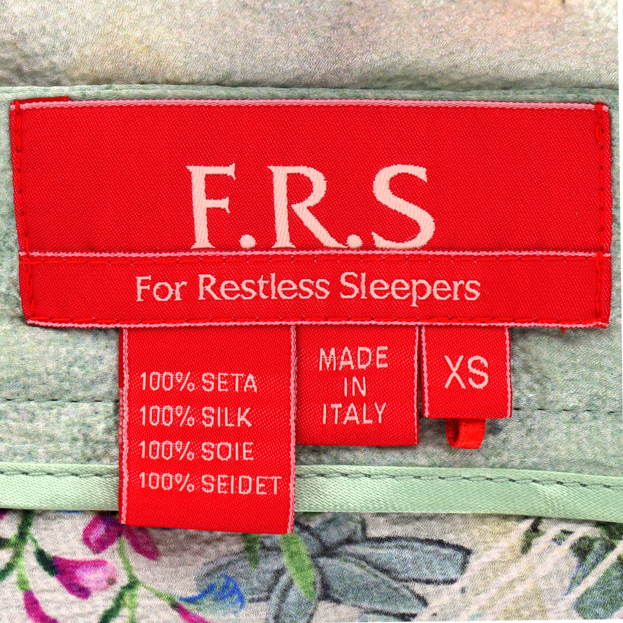 F.R.S. For Restless Sleepers Jungle Print Silk Trousers. Size XS - Image 7