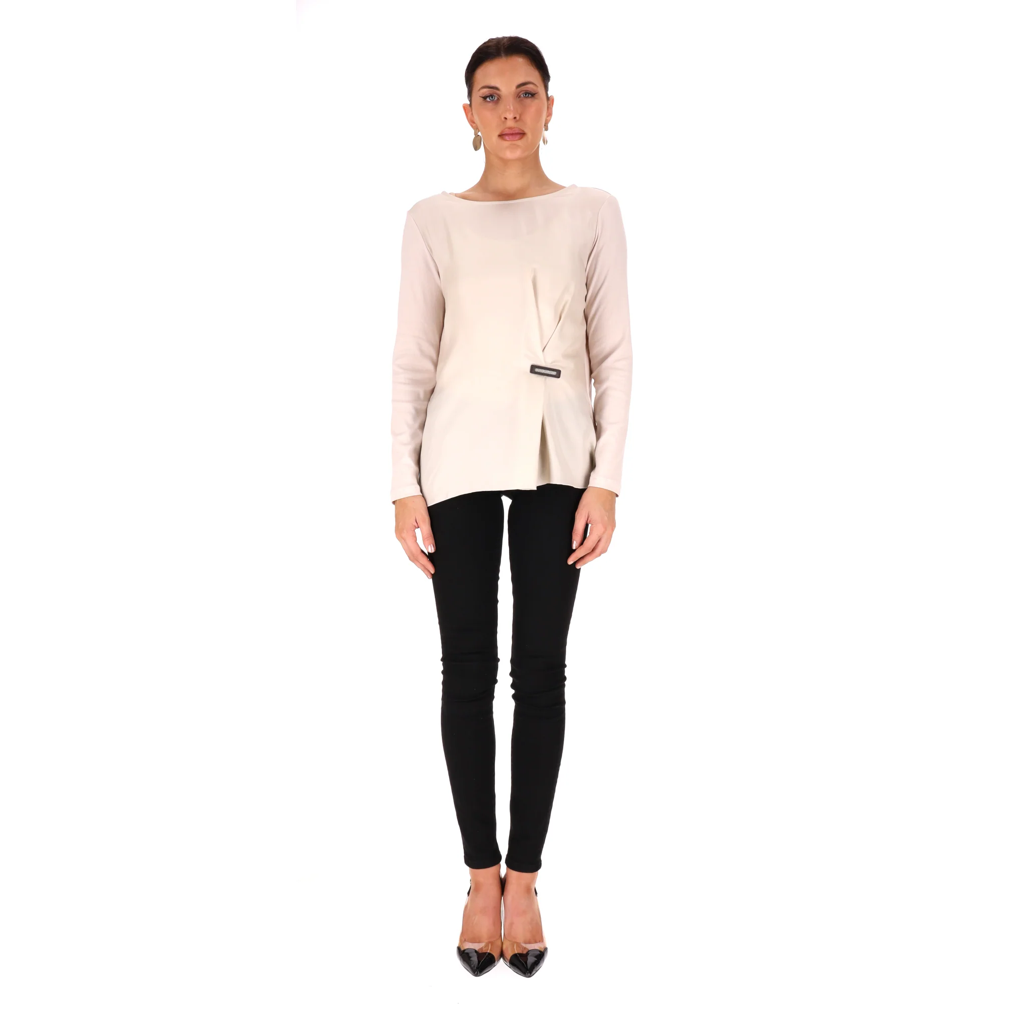 Fabiana Filippi Cotton Jumper. Size 42IT - Image 2