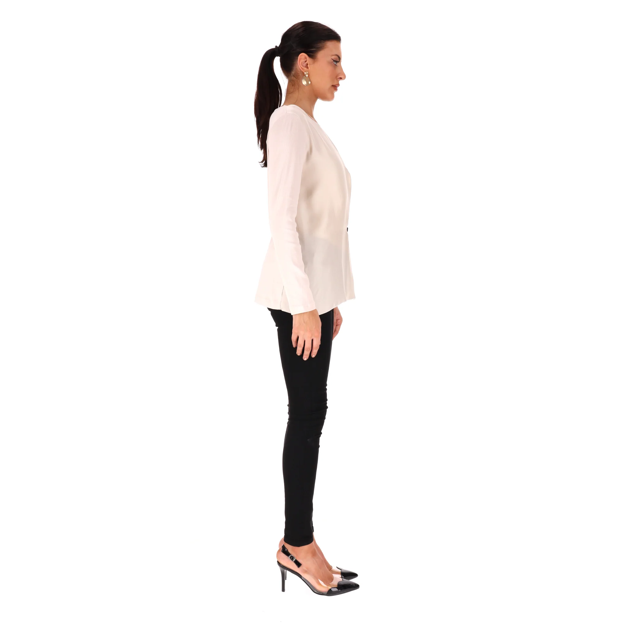 Fabiana Filippi Cotton Jumper. Size 42IT - Image 3