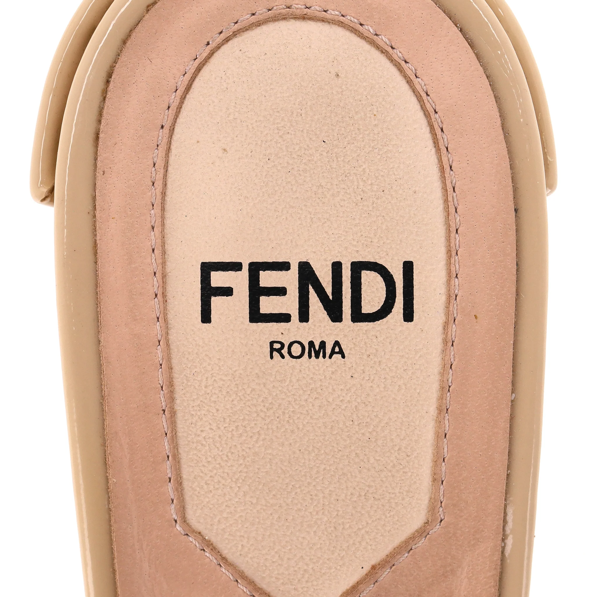 Fendi 3D Flowerland Patent Leather Heeled Mules. Size 35 - Image 12