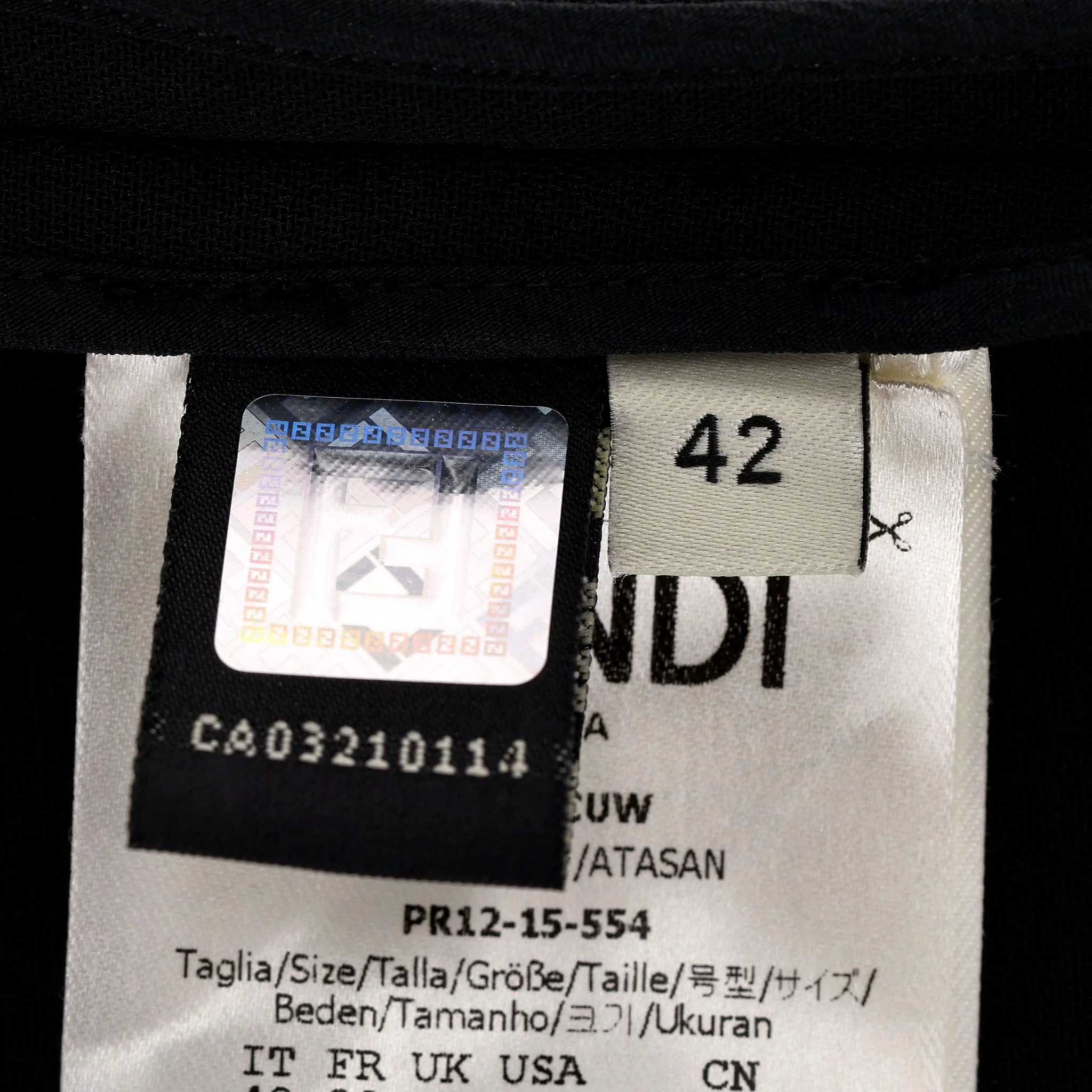Fendi Cotton Top With Pompom Eyes Detail. Size 42IT - Image 8