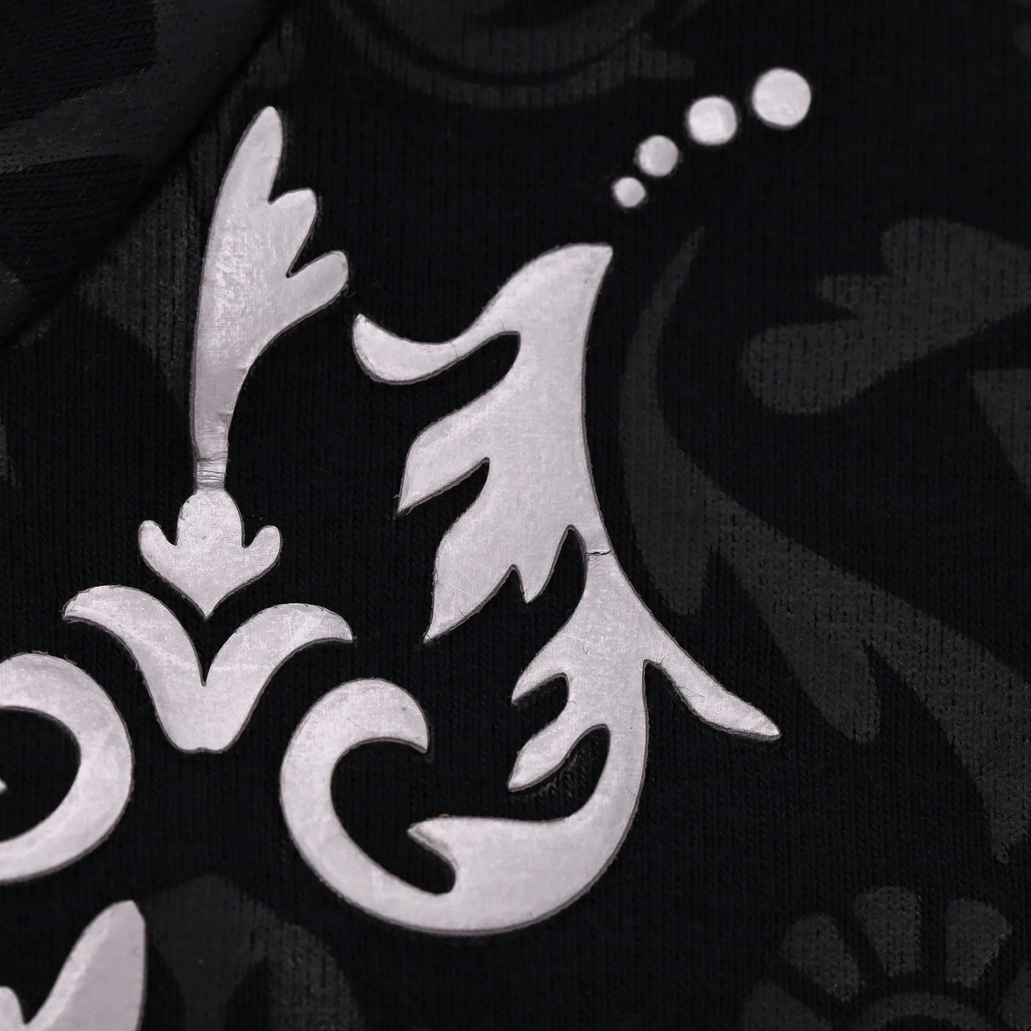 Fendi Gothic Print Embellished Dress. Size 38IT - Image 9