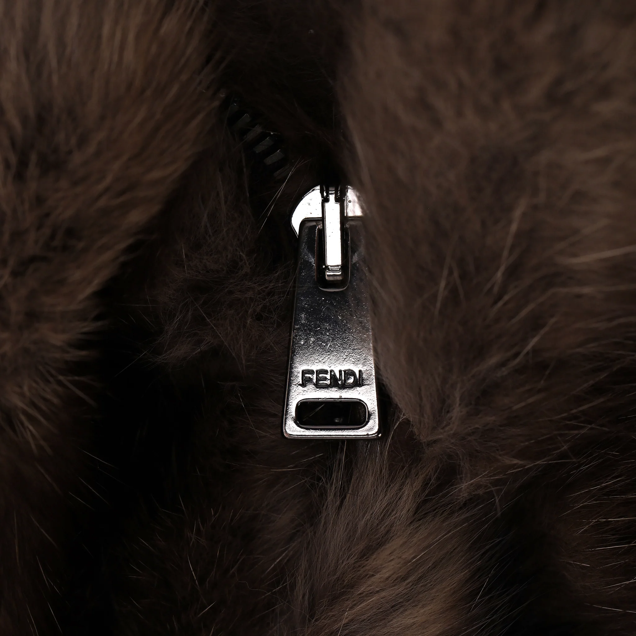 Fendi Mink Fur Hooded Coat. Size 42IT - Image 5