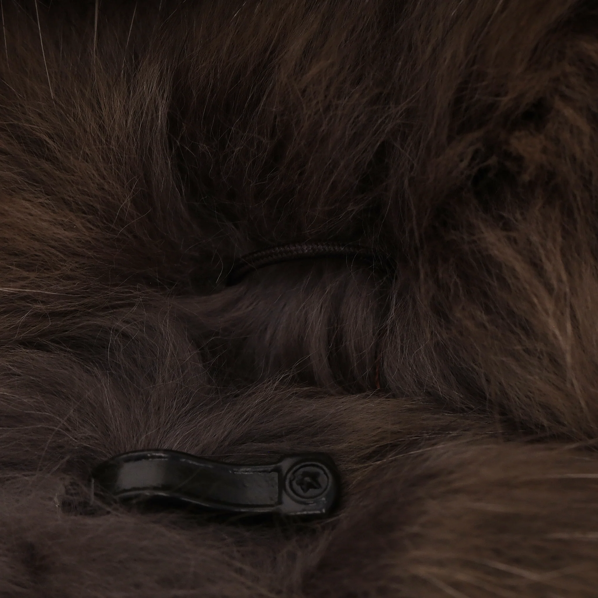 Fendi Mink Fur Hooded Coat. Size 42IT - Image 6