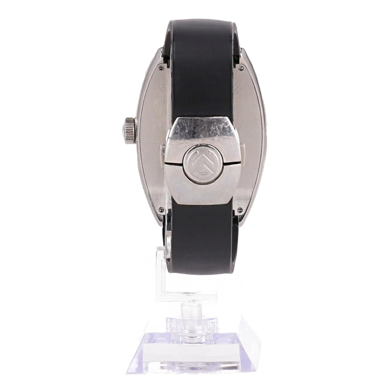 Franck Muller Stainless Steel Casablanca Watch With Rubber Strap - Image 5
