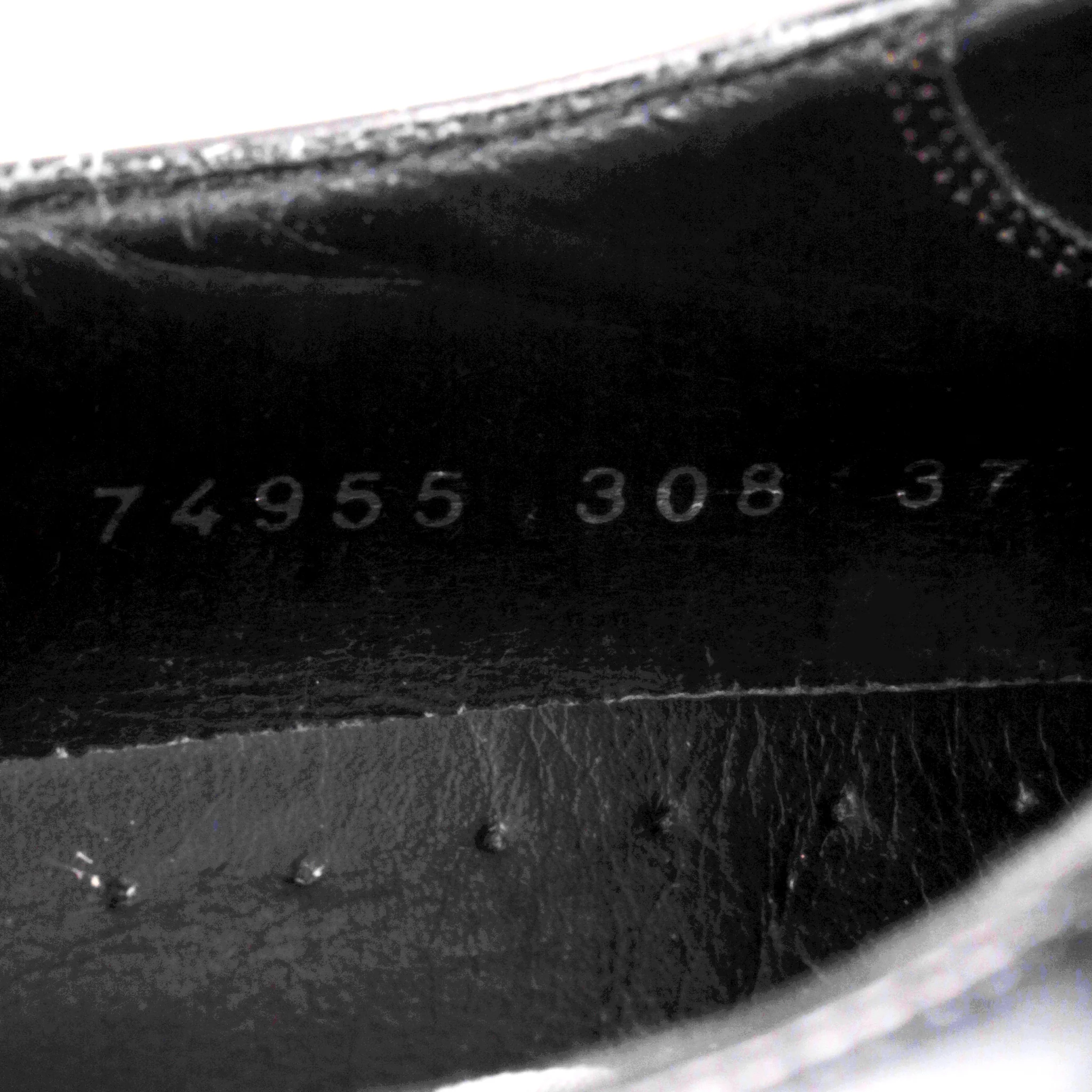 Fratelli Rosetti Platform Leather Oxford Shoes. Size 37 - Image 9