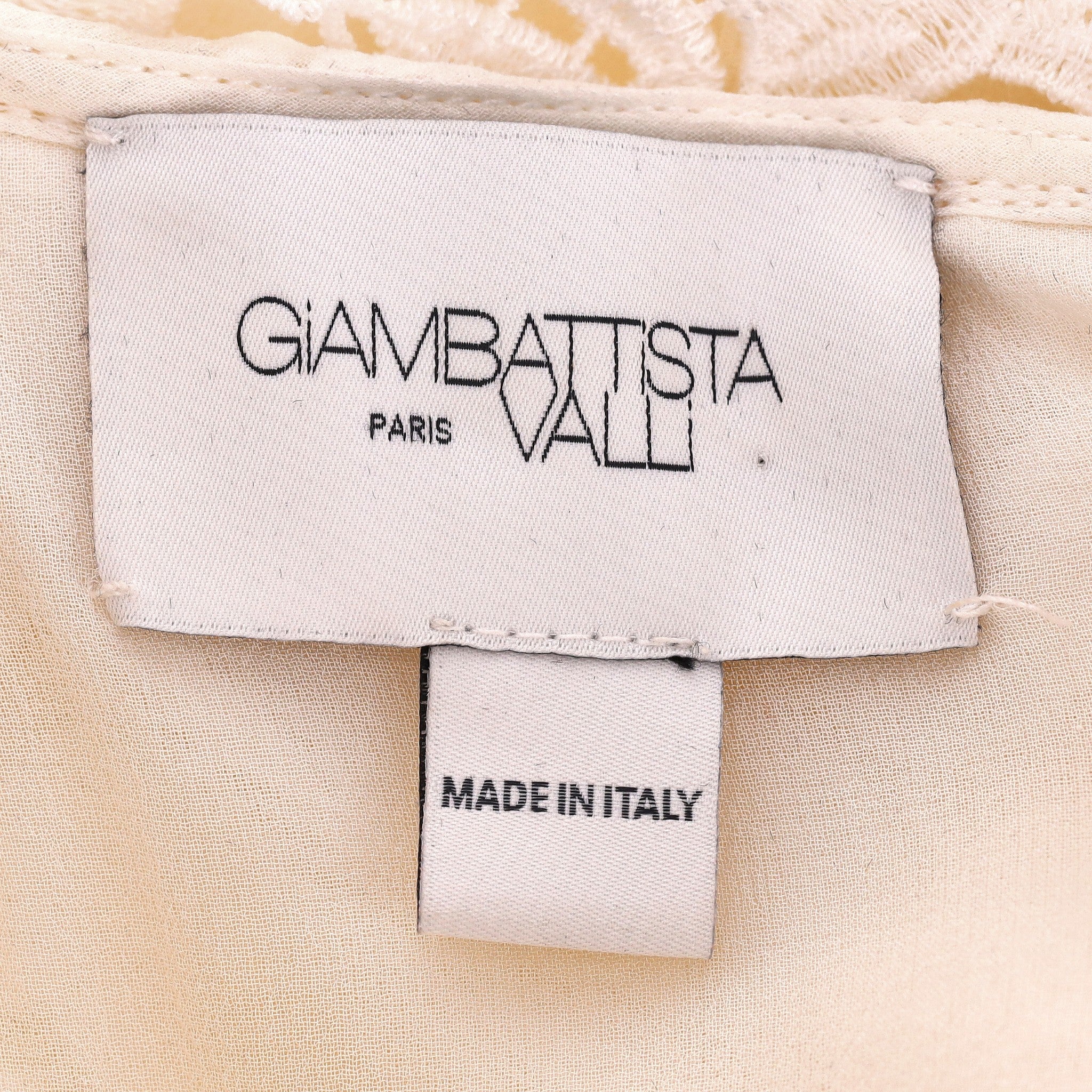 Giambattista Valli Guipure Lace Cape Dress. Size 38IT - Image 9