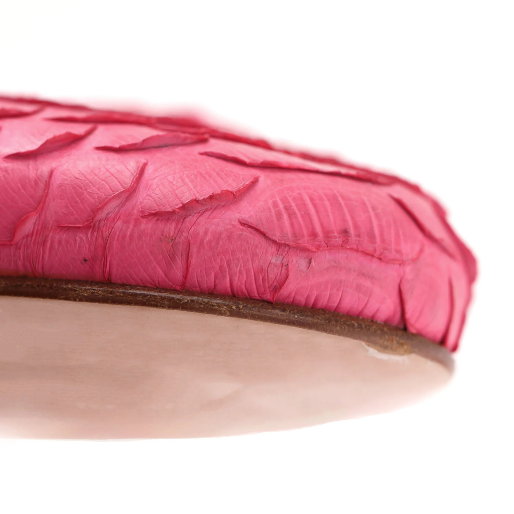 Gina Python Skin Loafers. Size 37 - Image 6