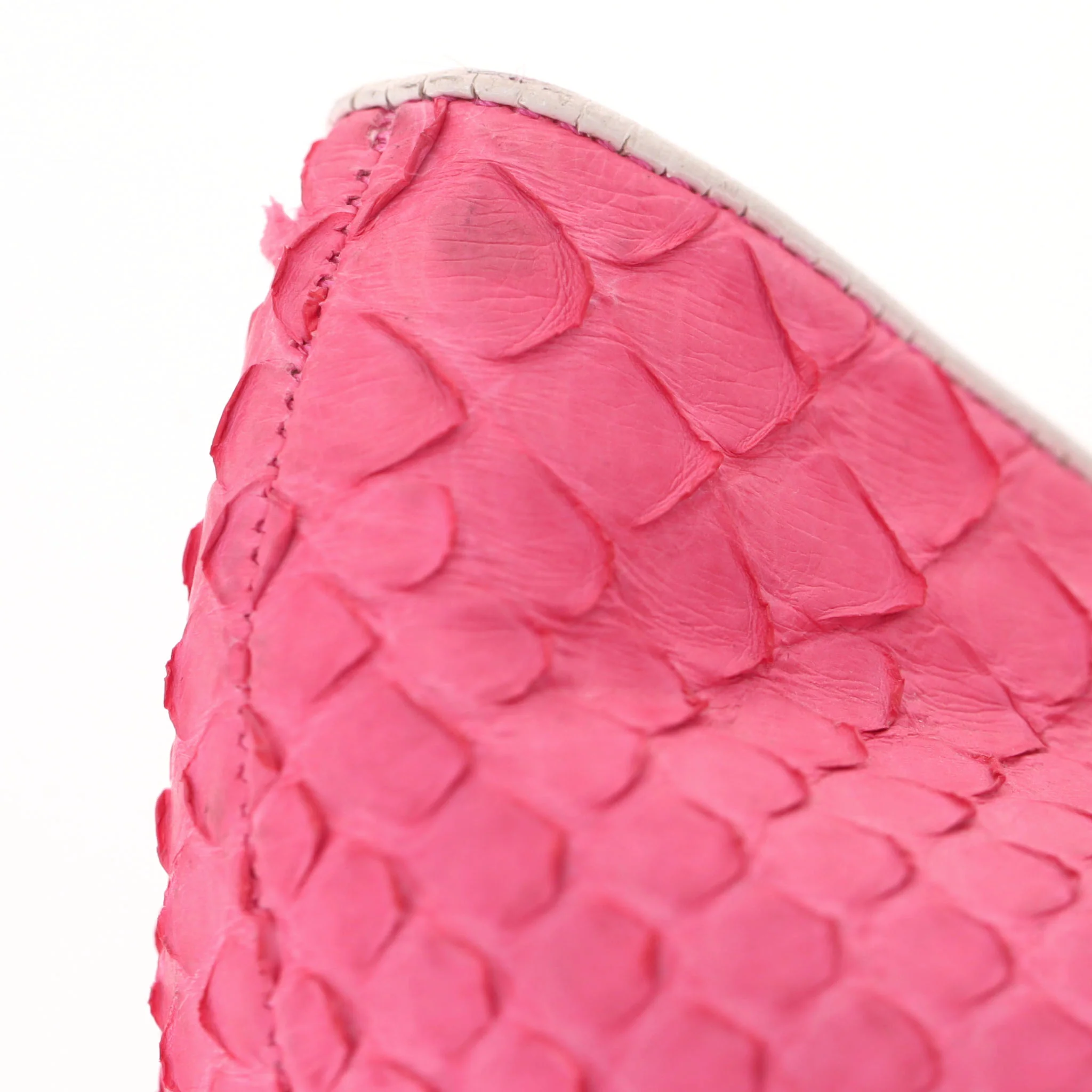 Gina Python Skin Loafers. Size 37 - Image 8