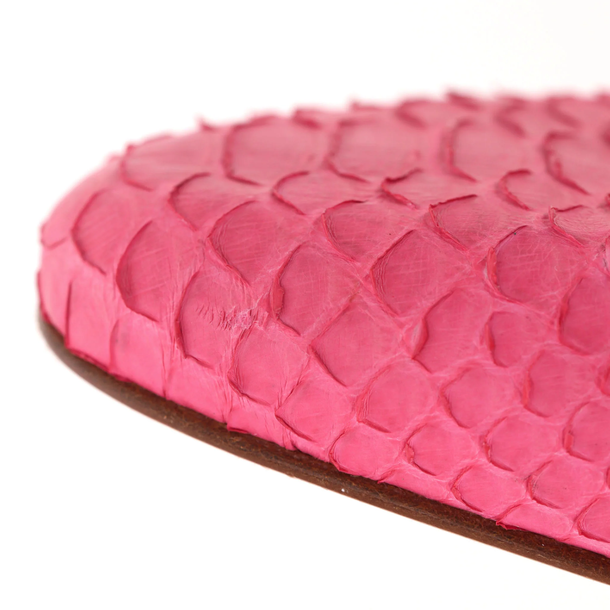 Gina Python Skin Loafers. Size 37 - Image 9