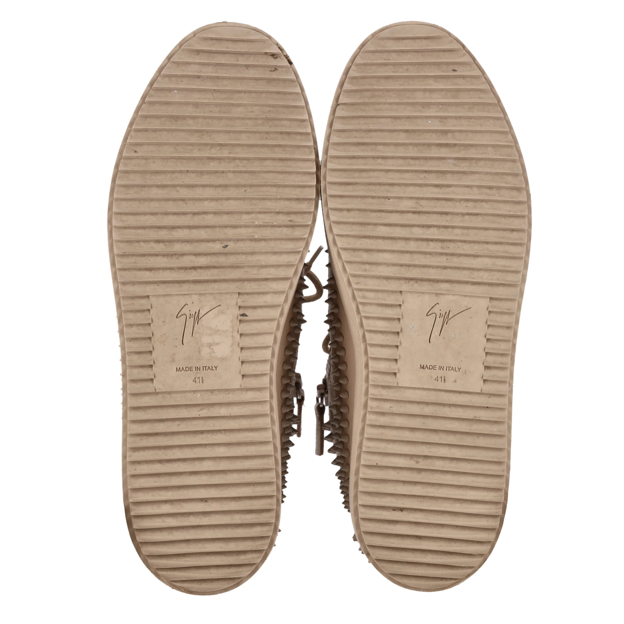 Giuseppe Zanotti Studded Leather Sneakers. Size 41.5 - Image 5