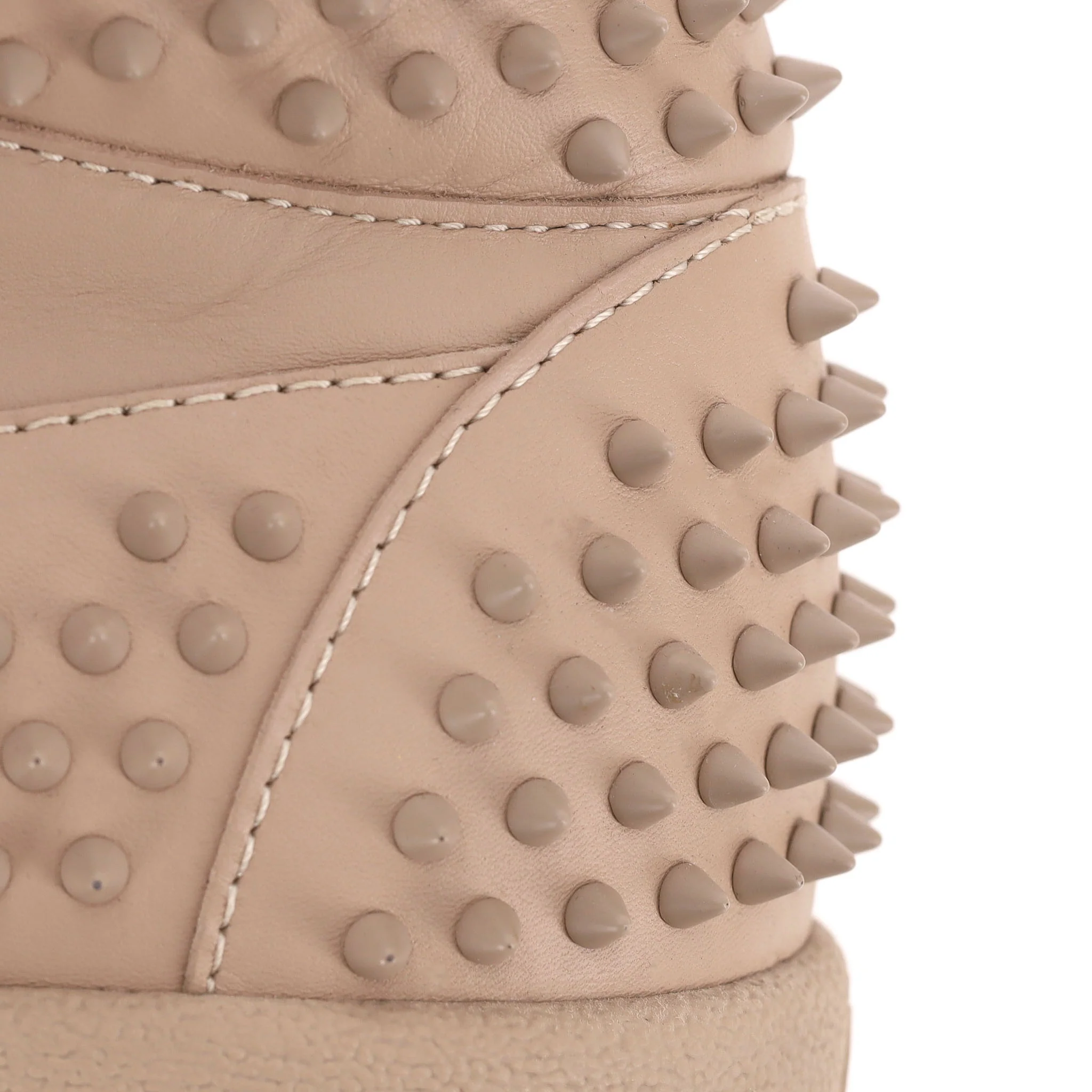 Giuseppe Zanotti Studded Leather Sneakers. Size 41.5 - Image 7