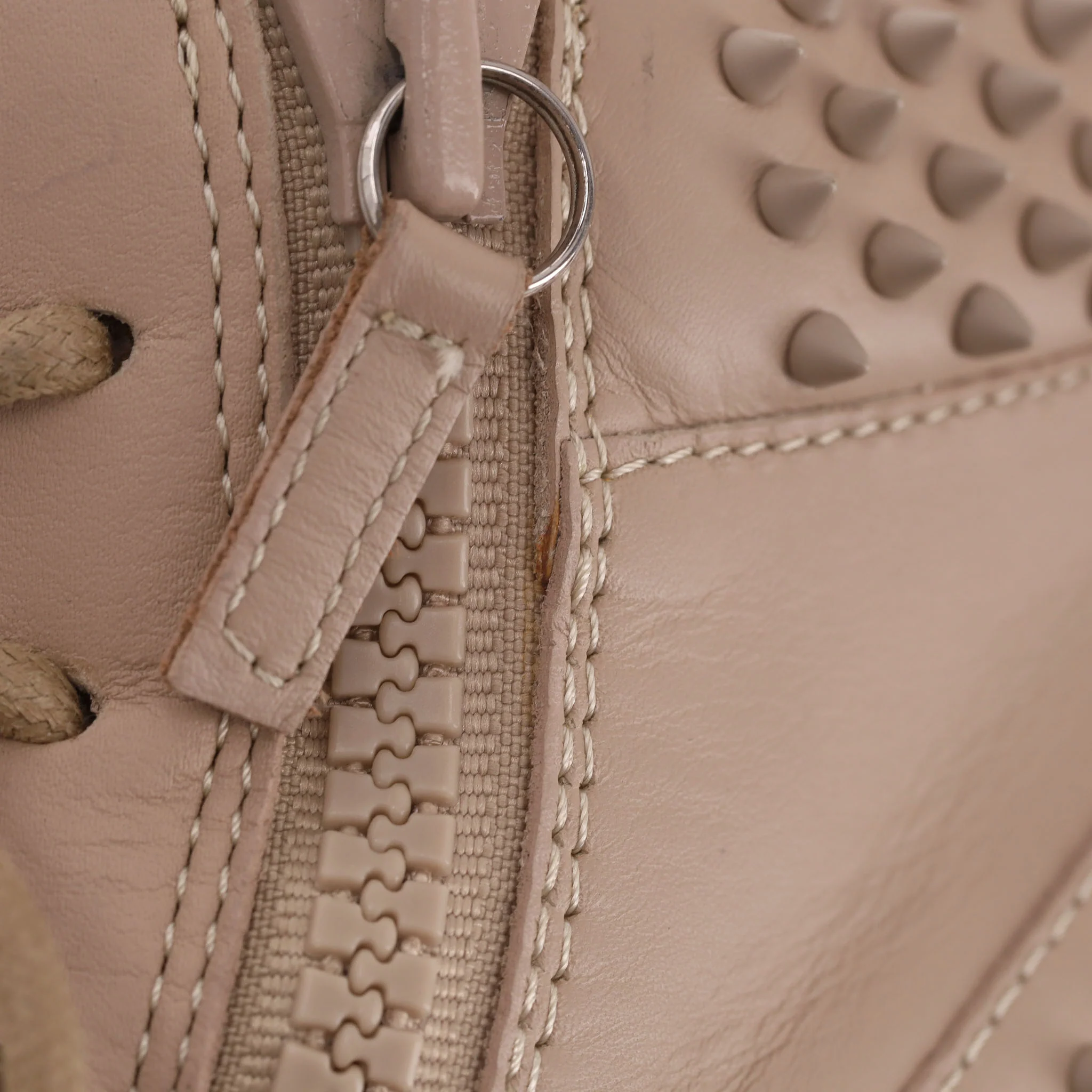 Giuseppe Zanotti Studded Leather Sneakers. Size 41.5 - Image 8