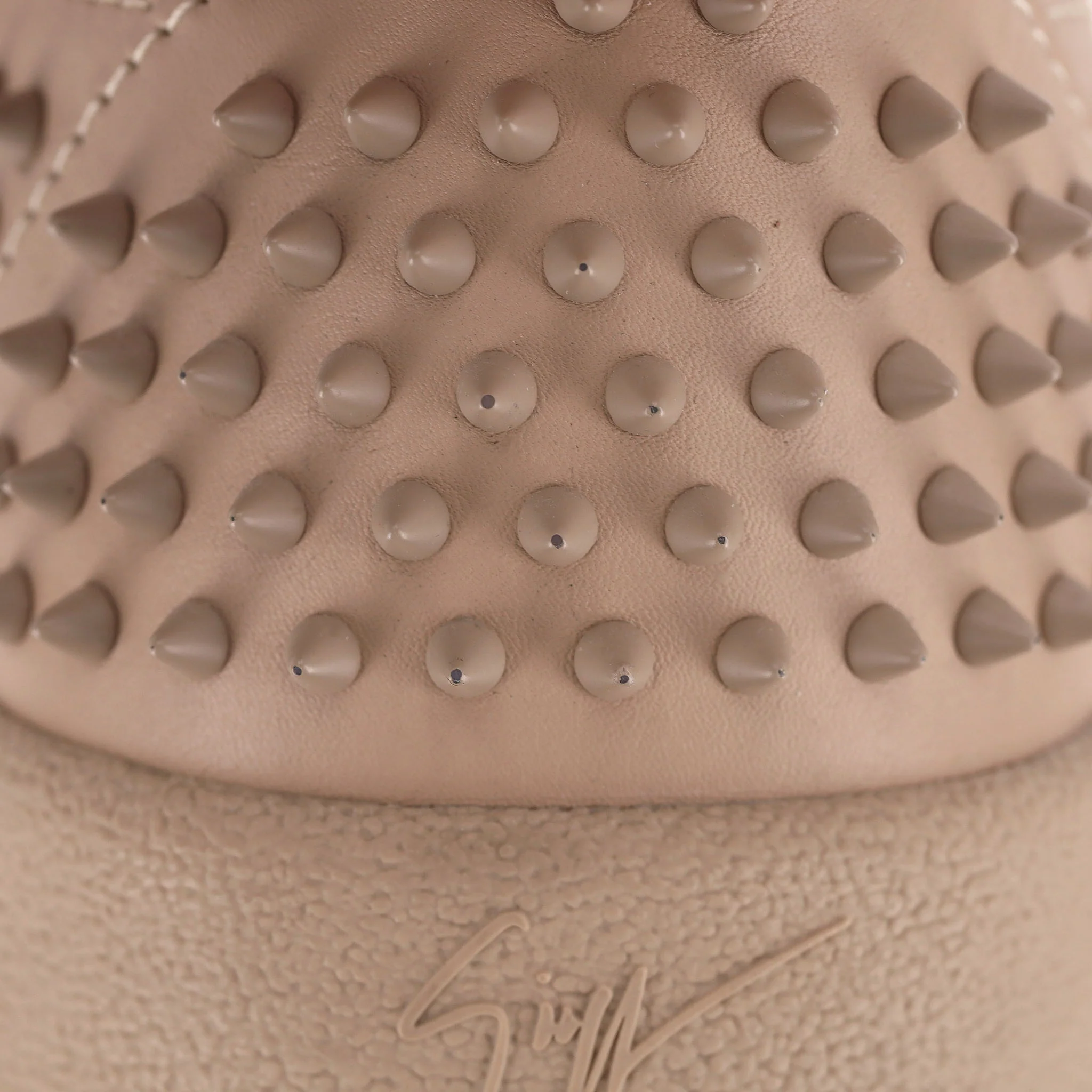 Giuseppe Zanotti Studded Leather Sneakers. Size 41.5 - Image 9