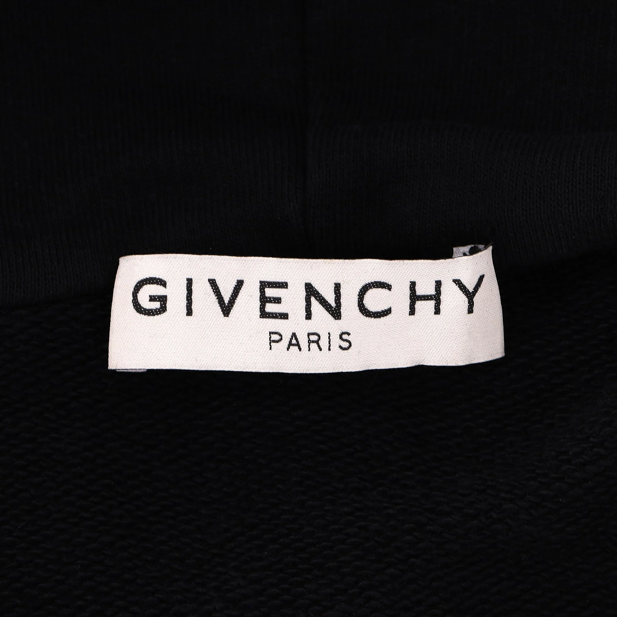 Givenchy Cotton Distressed Logo Hoodie. Size XS - Image 8