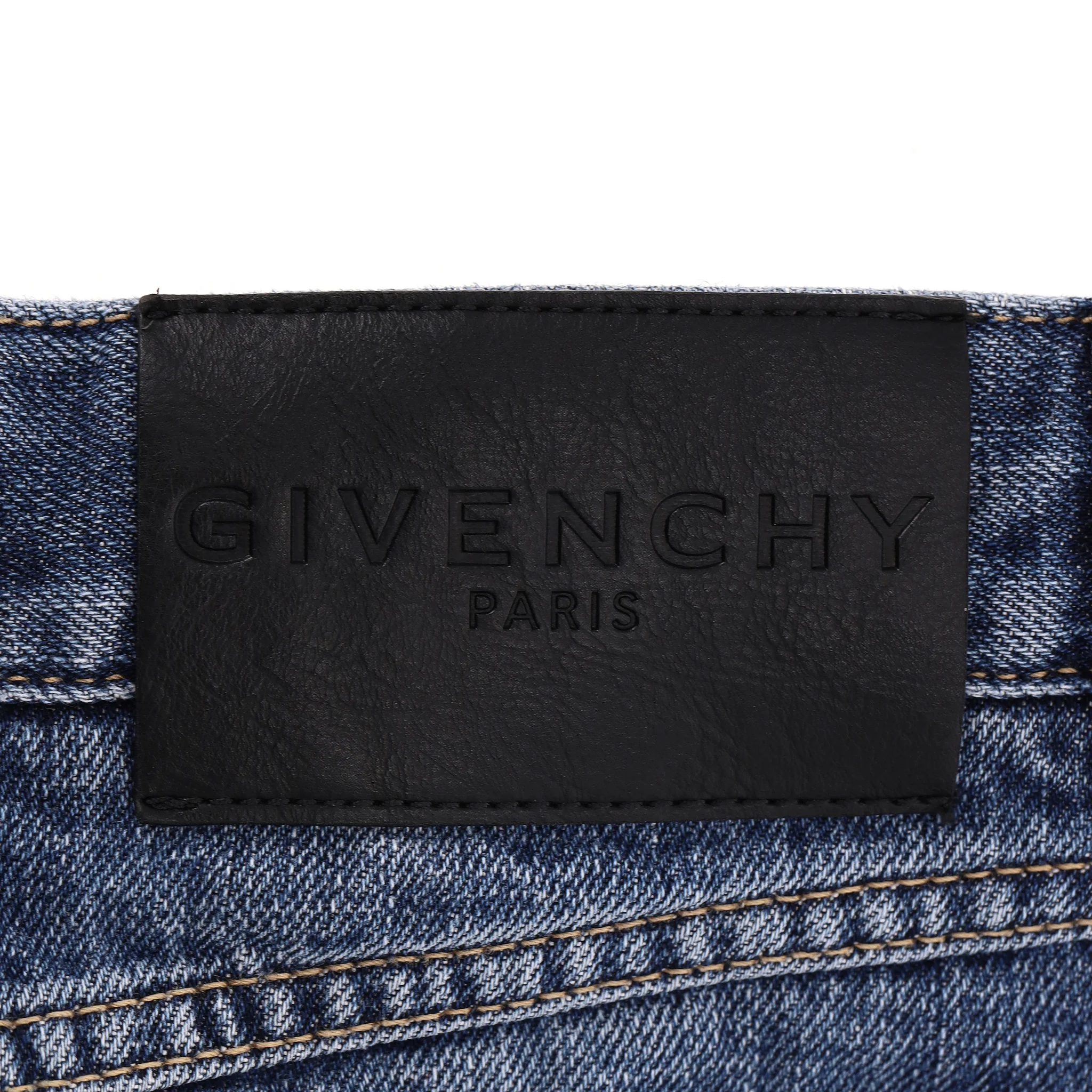 Givenchy Denim Mini Skirt With A Chain Detail. Size 34FR - Image 8