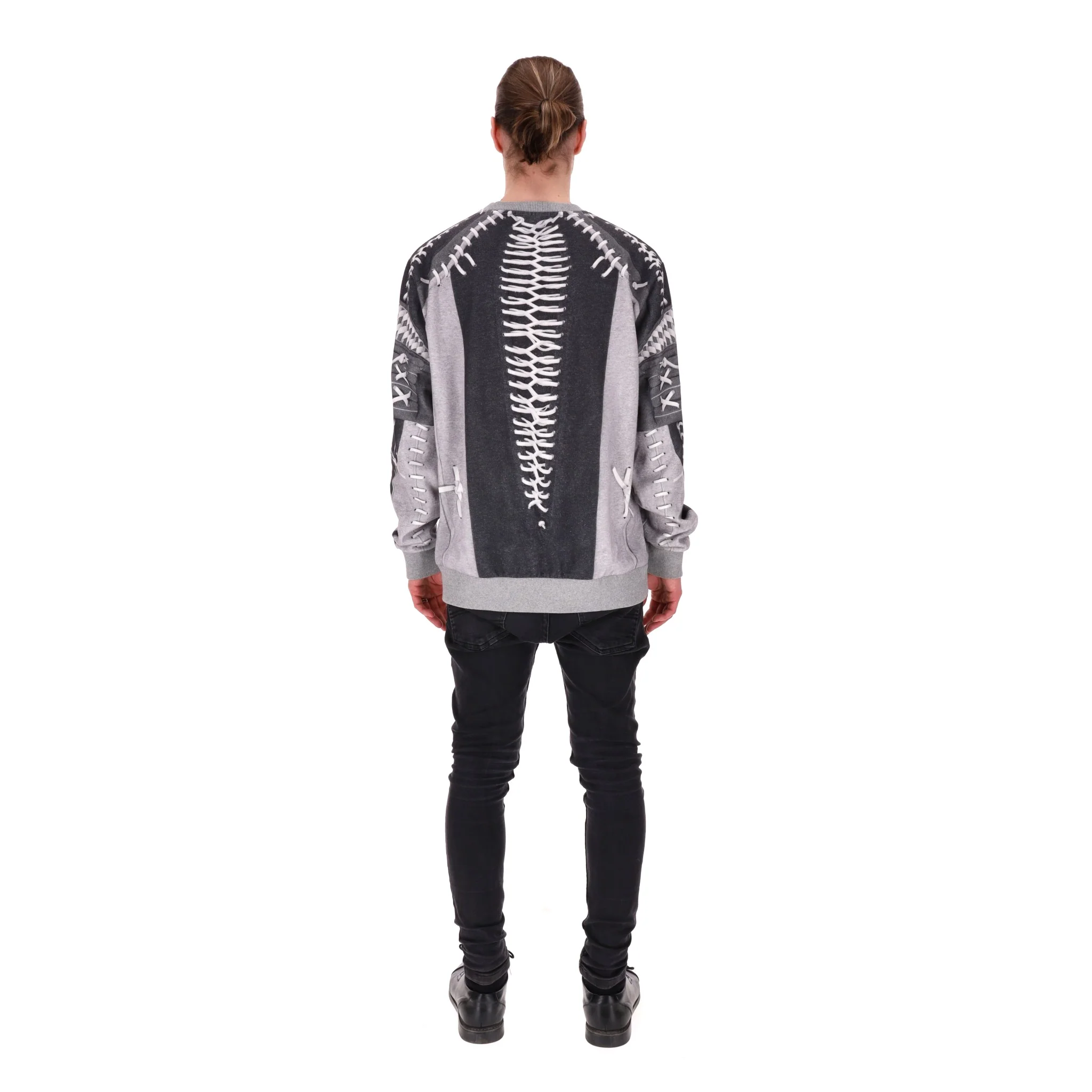 Givenchy Lace-Up Detail Sweatshirt. Size S - Image 4