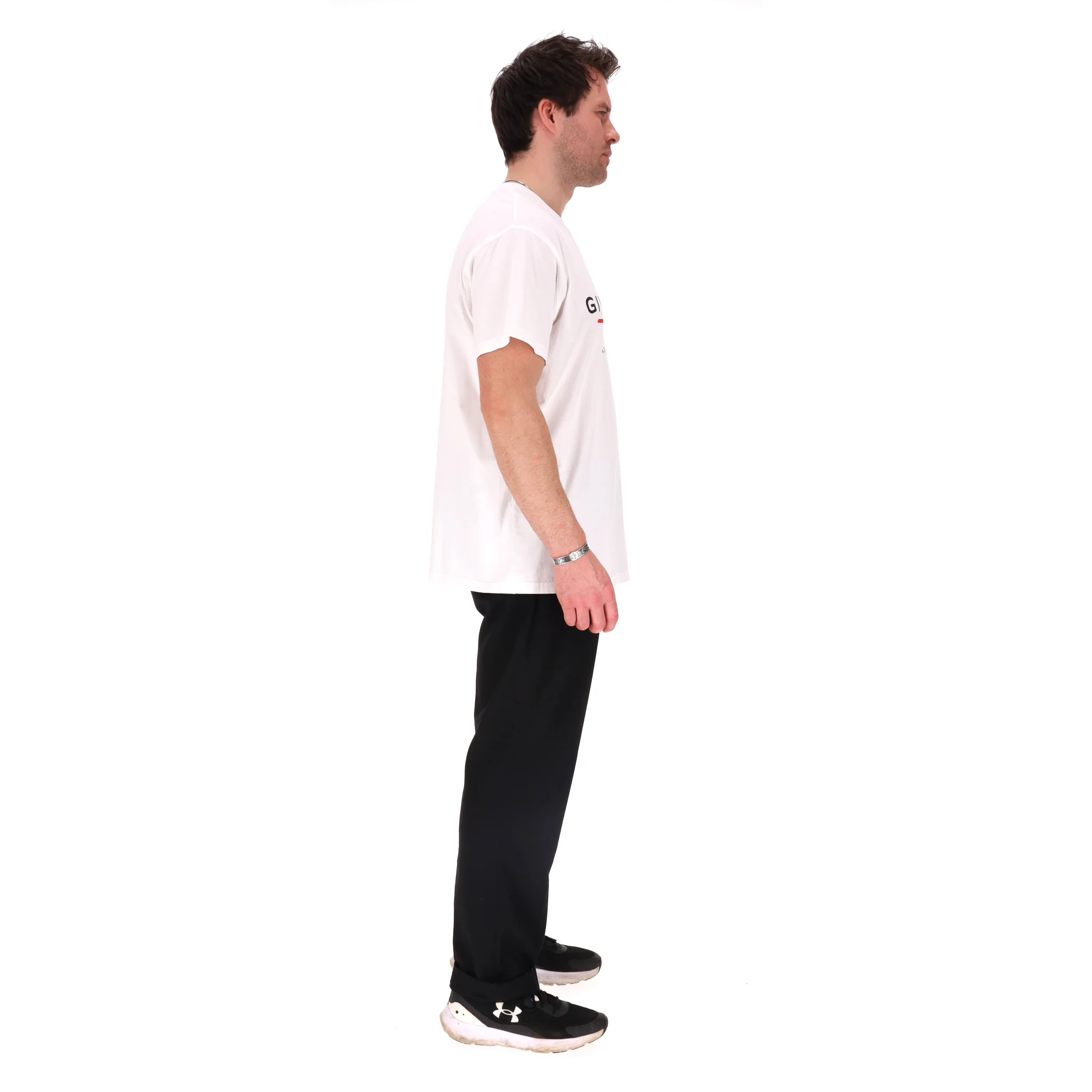 Givenchy Cotton 'Givenchy Paris 3 Avenue George V' T-Shirt. Size L - Image 3