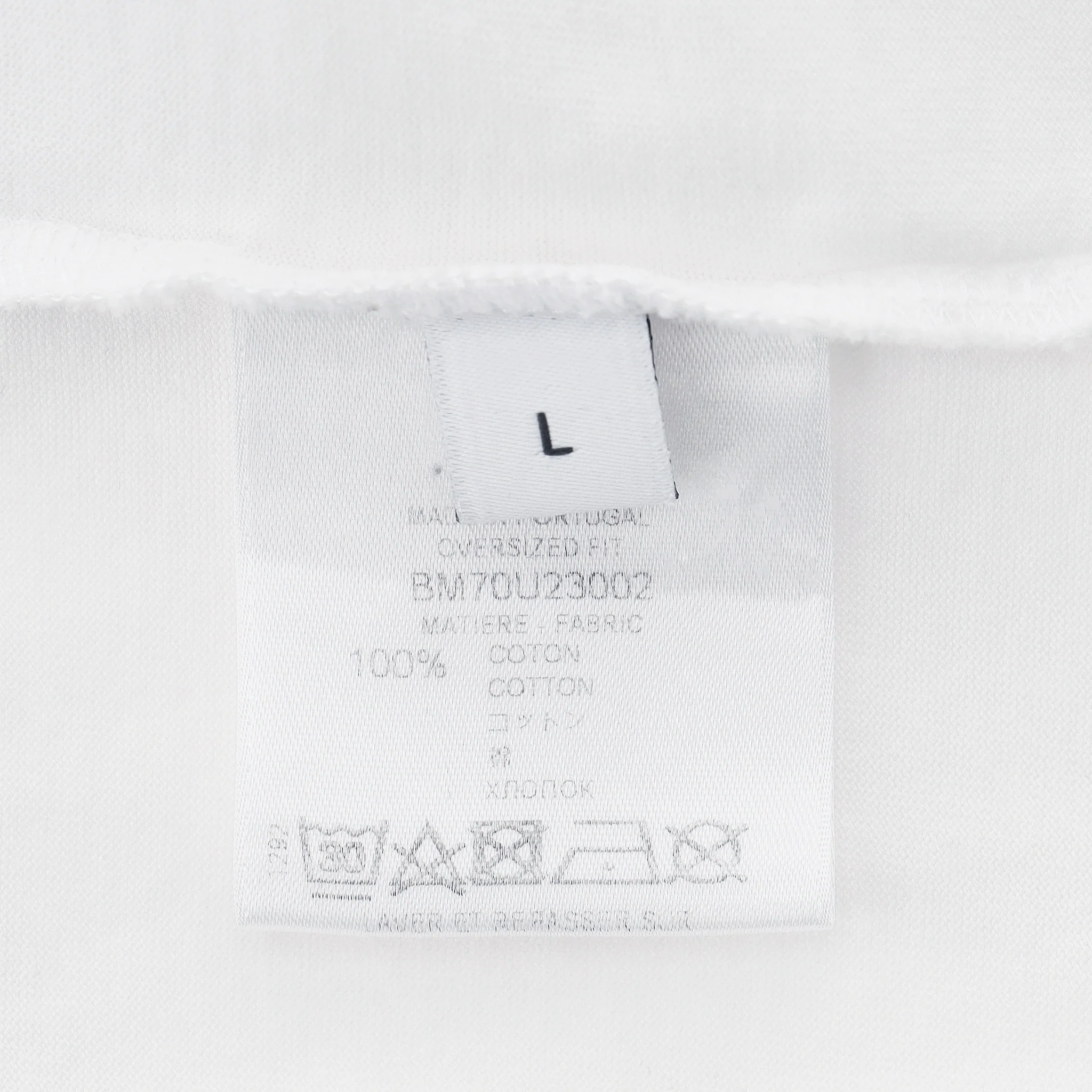 Givenchy Cotton 'Givenchy Paris 3 Avenue George V' T-Shirt. Size L - Image 5