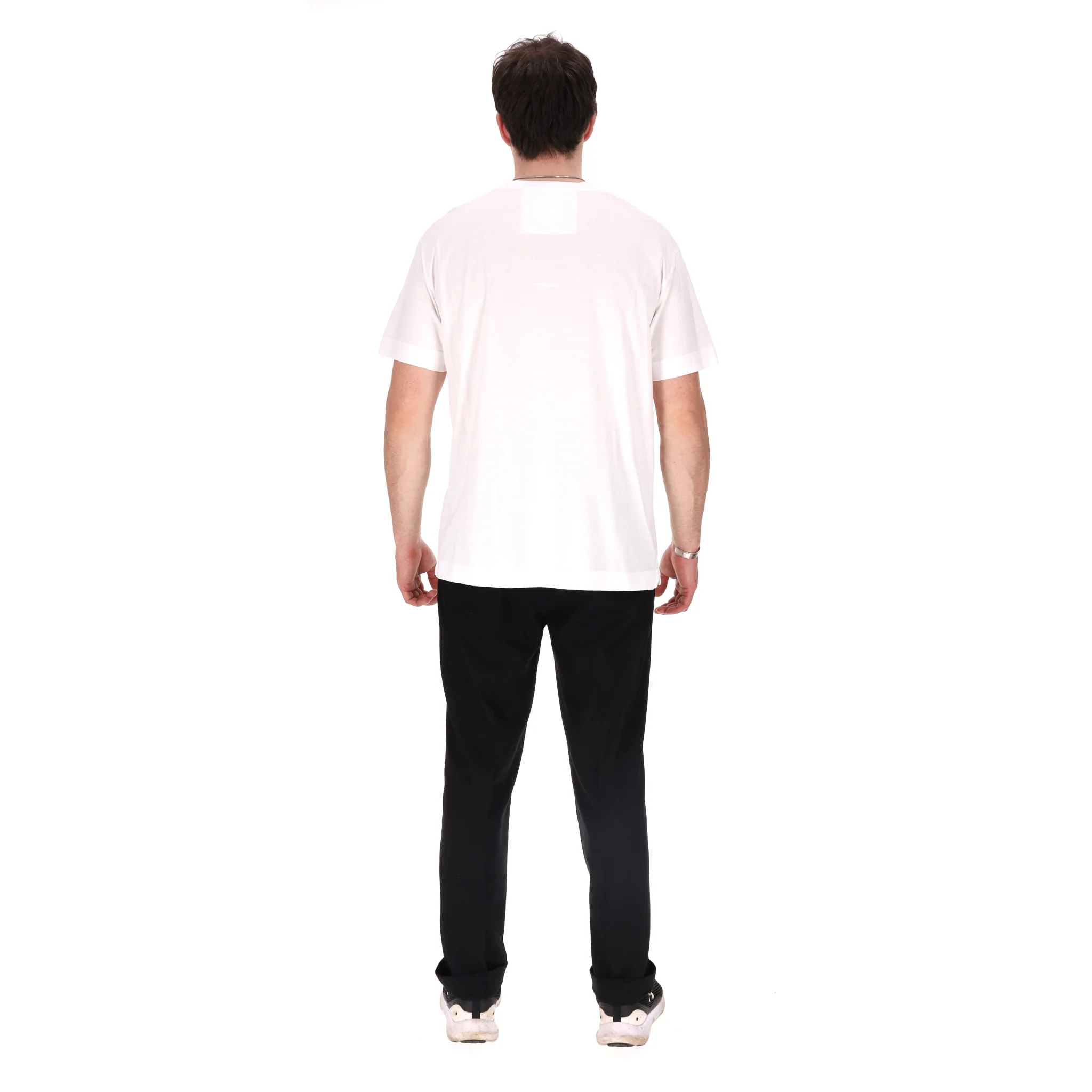 Givenchy Logo Embroidered Cotton T-Shirt. Size L - Image 4