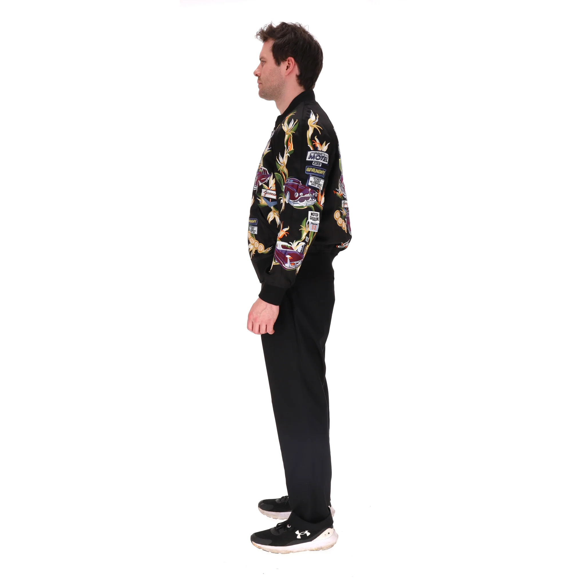 Givenchy Motel-Embroidered 'The Return of the Drifter' Bomber Jacket. Size 54FR - Image 5