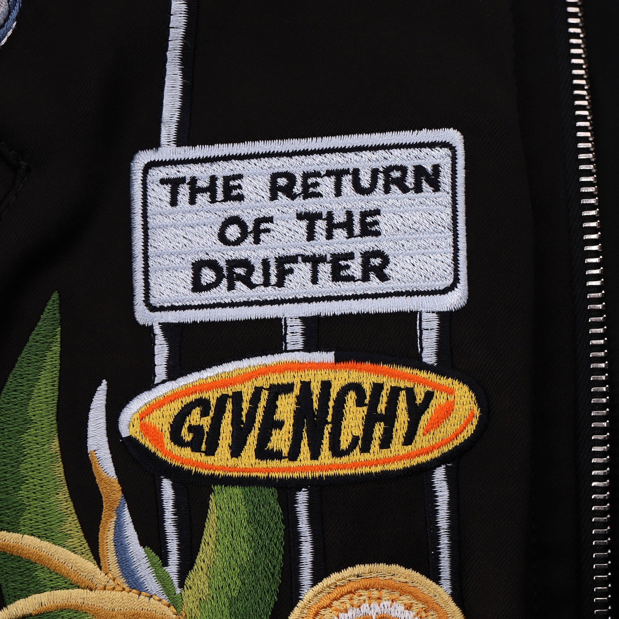 Givenchy Motel-Embroidered 'The Return of the Drifter' Bomber Jacket. Size 54FR - Image 7