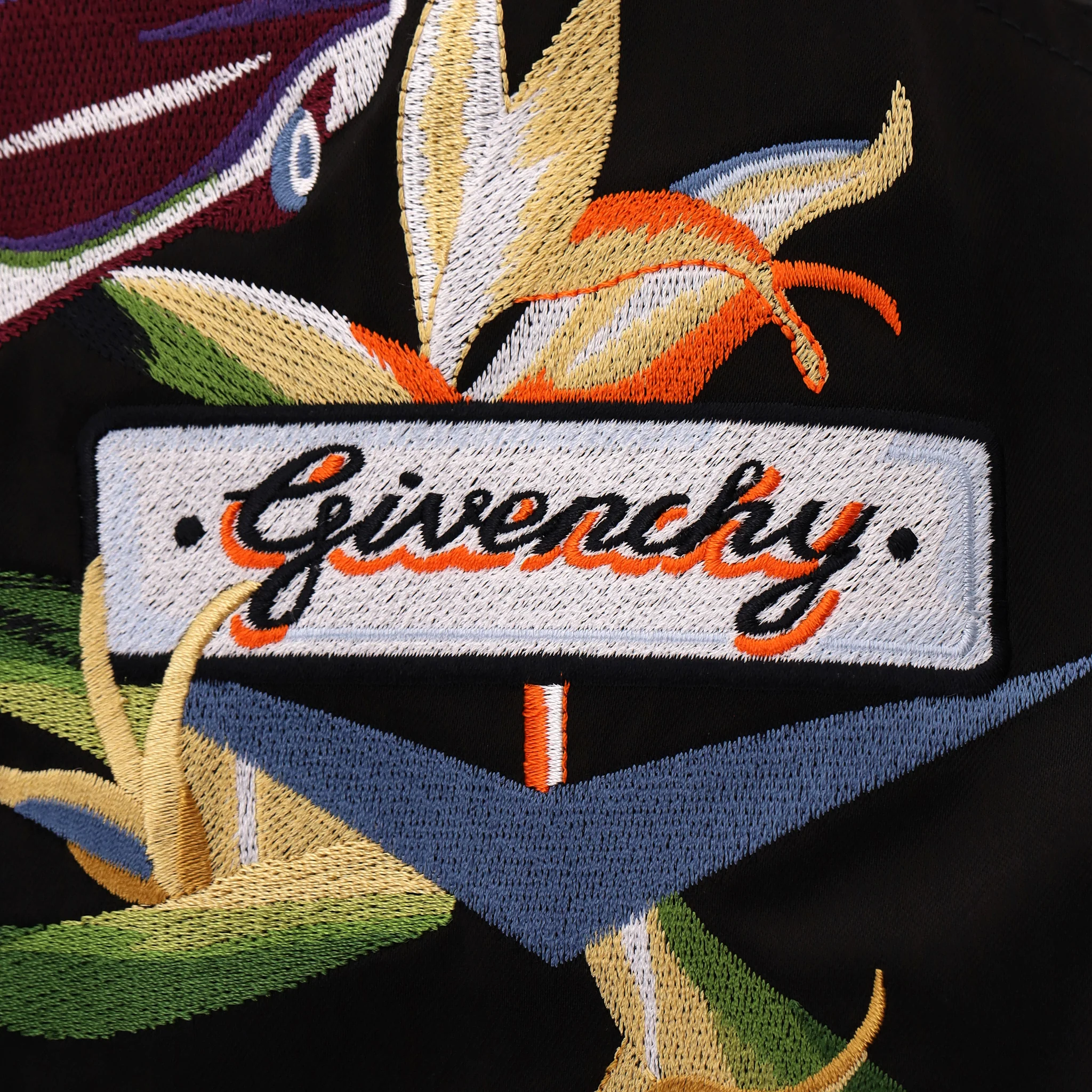 Givenchy Motel-Embroidered 'The Return of the Drifter' Bomber Jacket. Size 54FR - Image 8