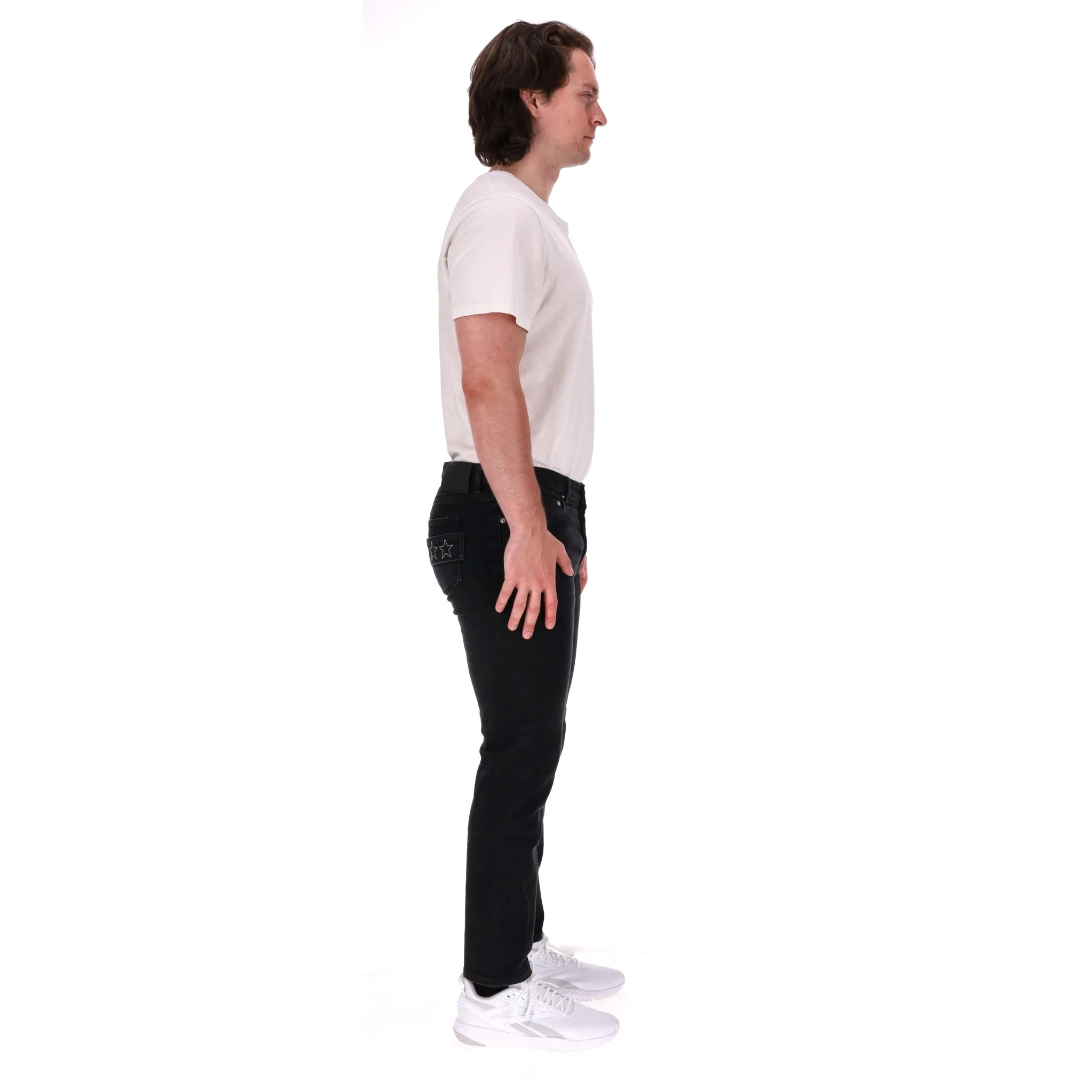 Givenchy Straight Leg Cotton Jeans. Size 34 - Image 3