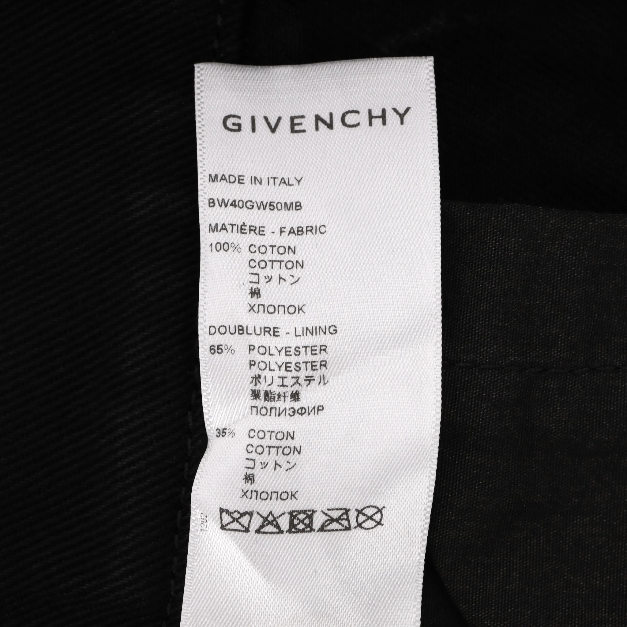 Givenchy Textured Cotton Mini Skirt With Side Zippers. Size 36FR - Image 10