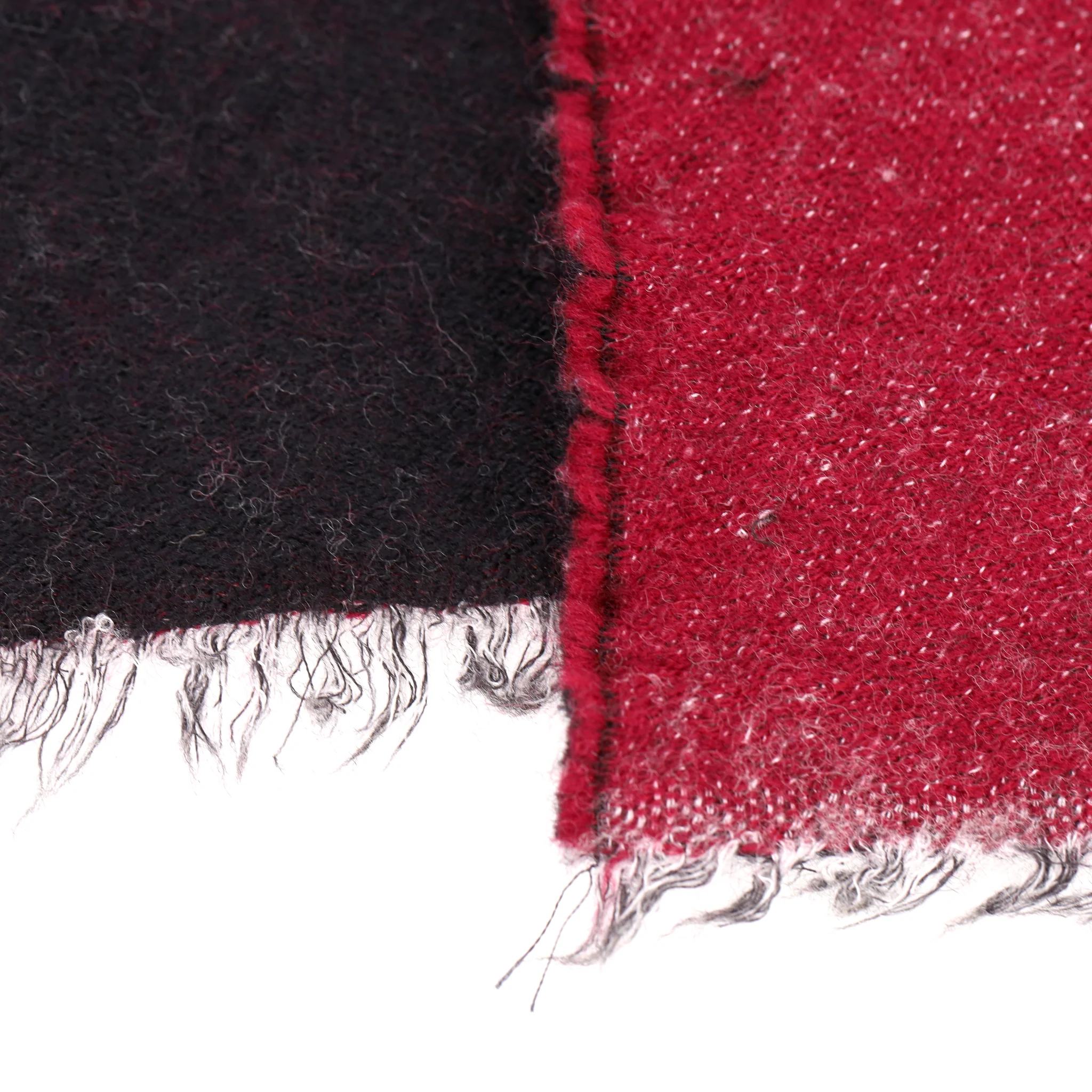 Givenchy Two-Tone Wool & Silk Blend Logo Scarf - Image 6