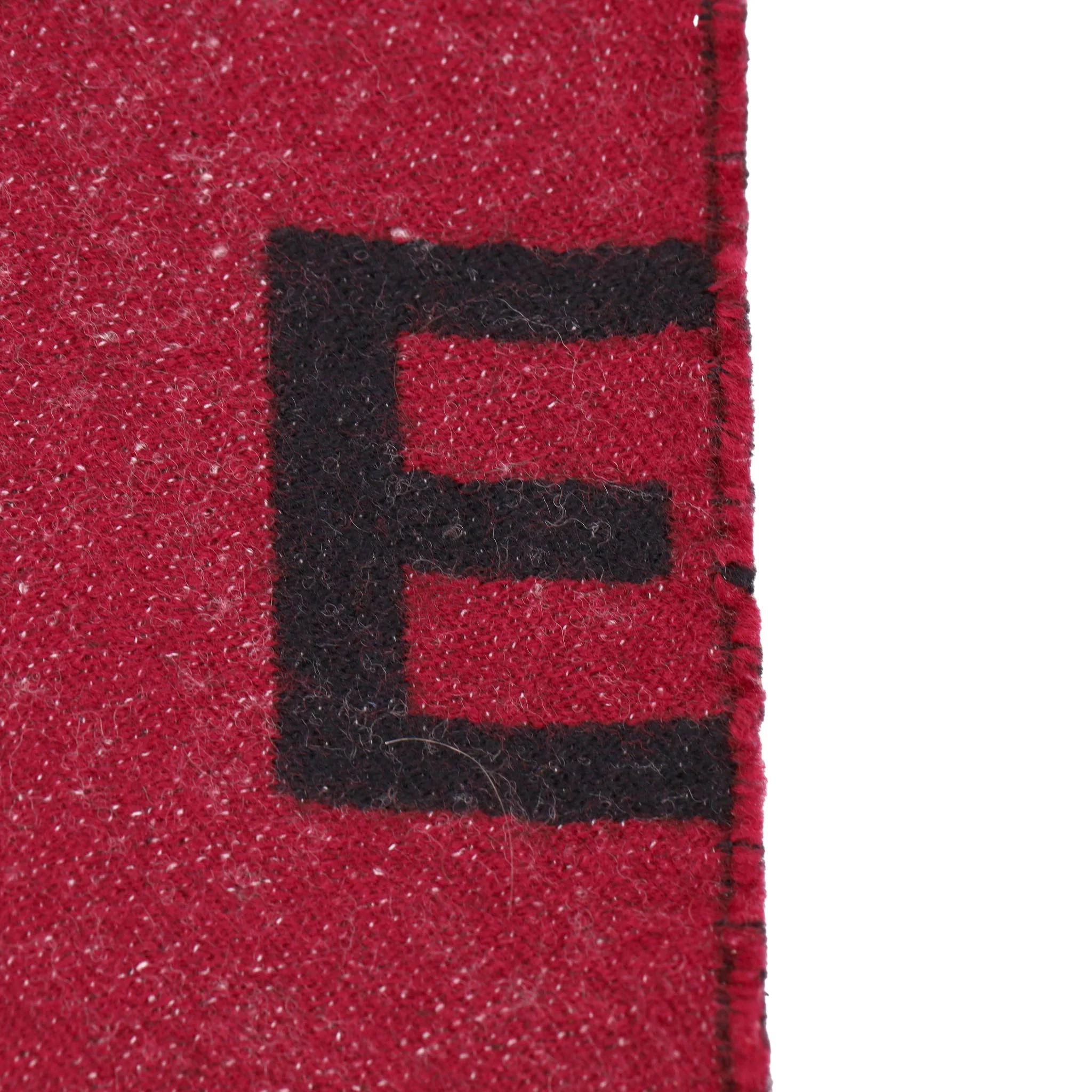 Givenchy Two-Tone Wool & Silk Blend Logo Scarf - Image 9
