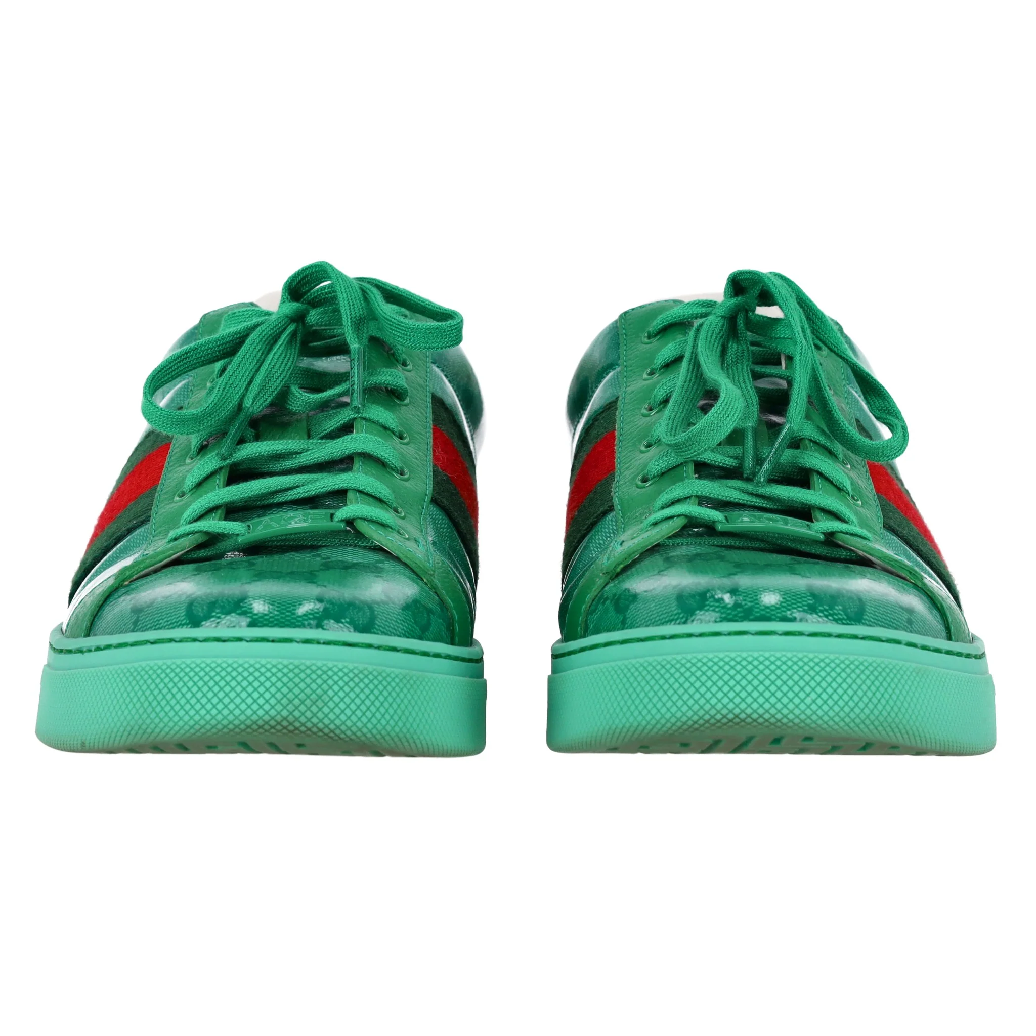 Gucci Ace GG Crystal Canvas Sneakers. Size 9 - Image 2