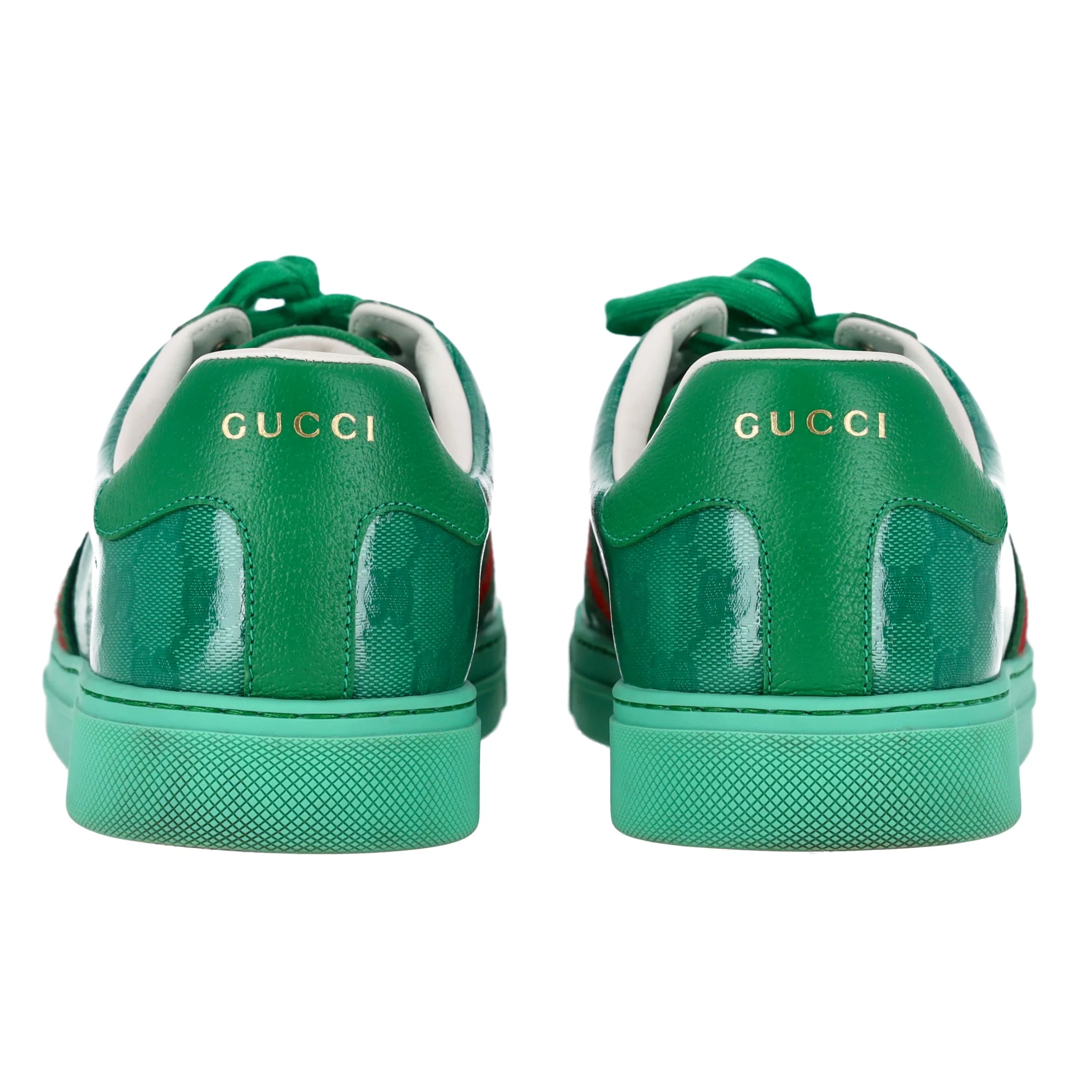 Gucci Ace GG Crystal Canvas Sneakers. Size 9 - Image 5