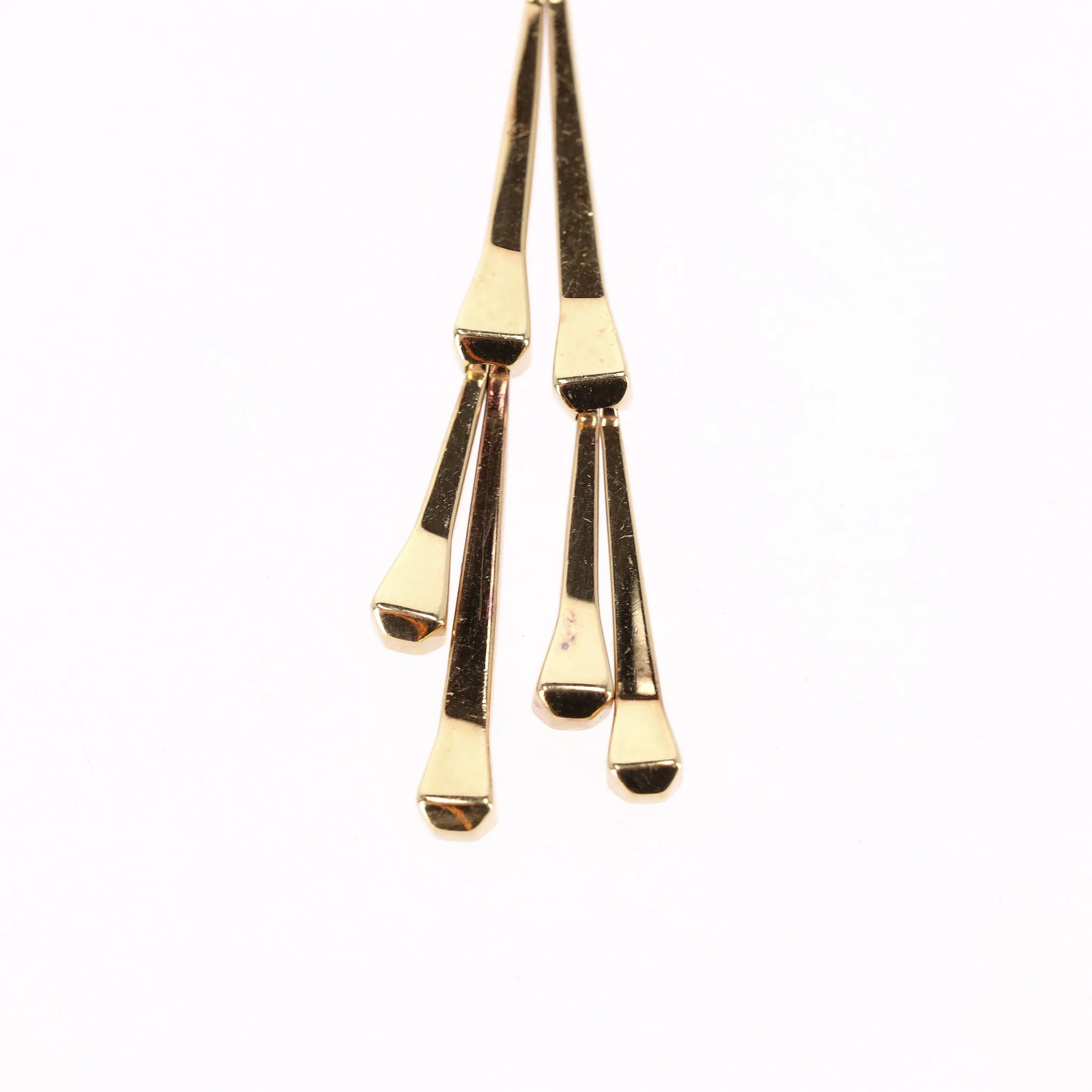 Gucci Chiodo 18K Gold Drop Tassel Necklace - Image 3