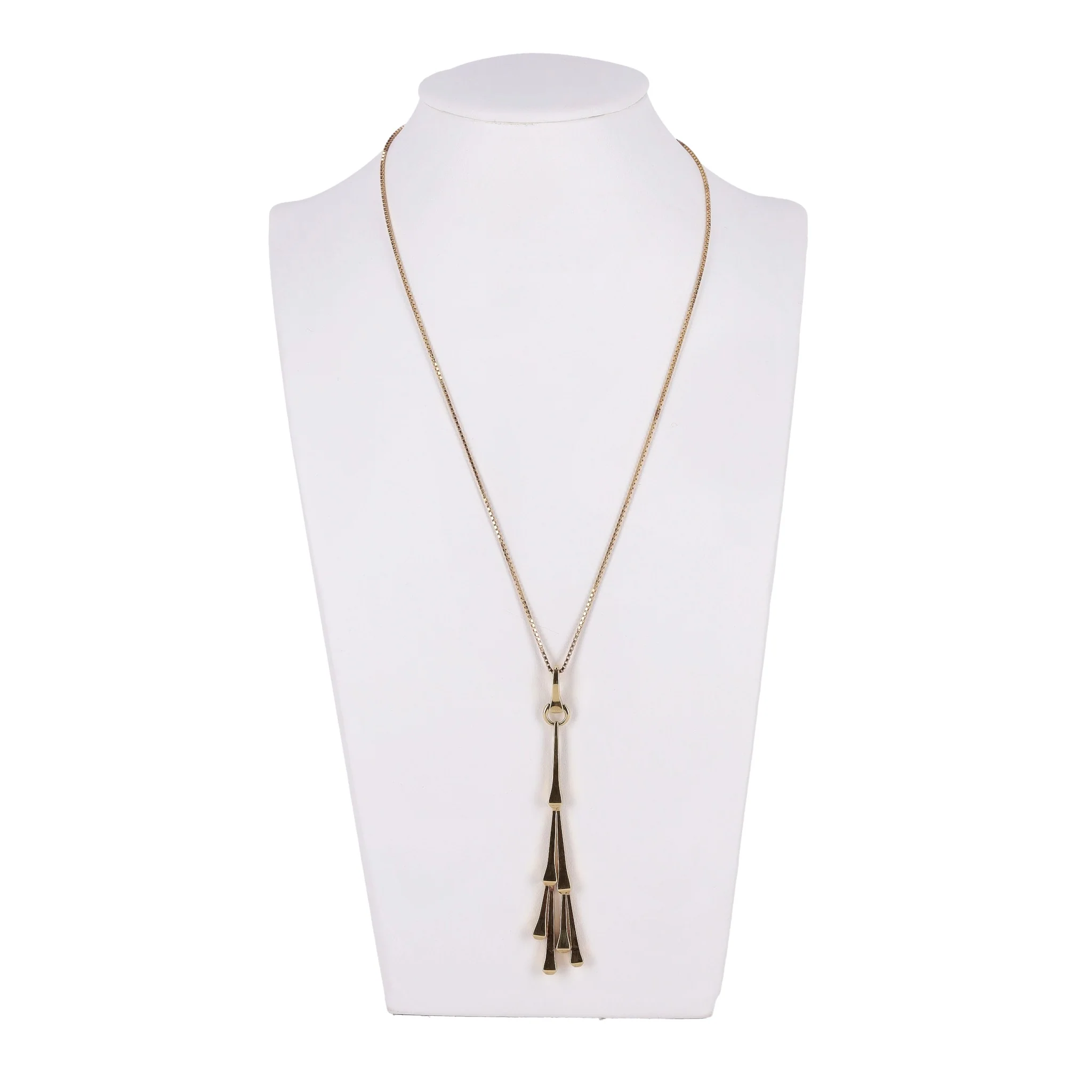 Gucci Chiodo 18K Gold Drop Tassel Necklace - Image 4