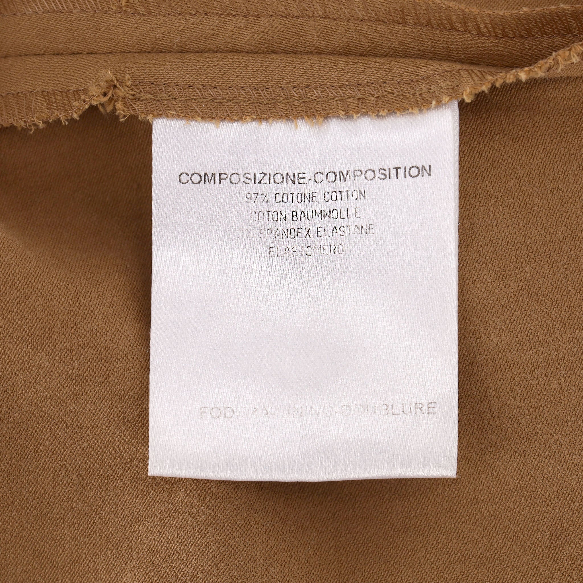 Gucci Cotton Trousers With A Bamboo Buckle. Size 42IT - Image 10