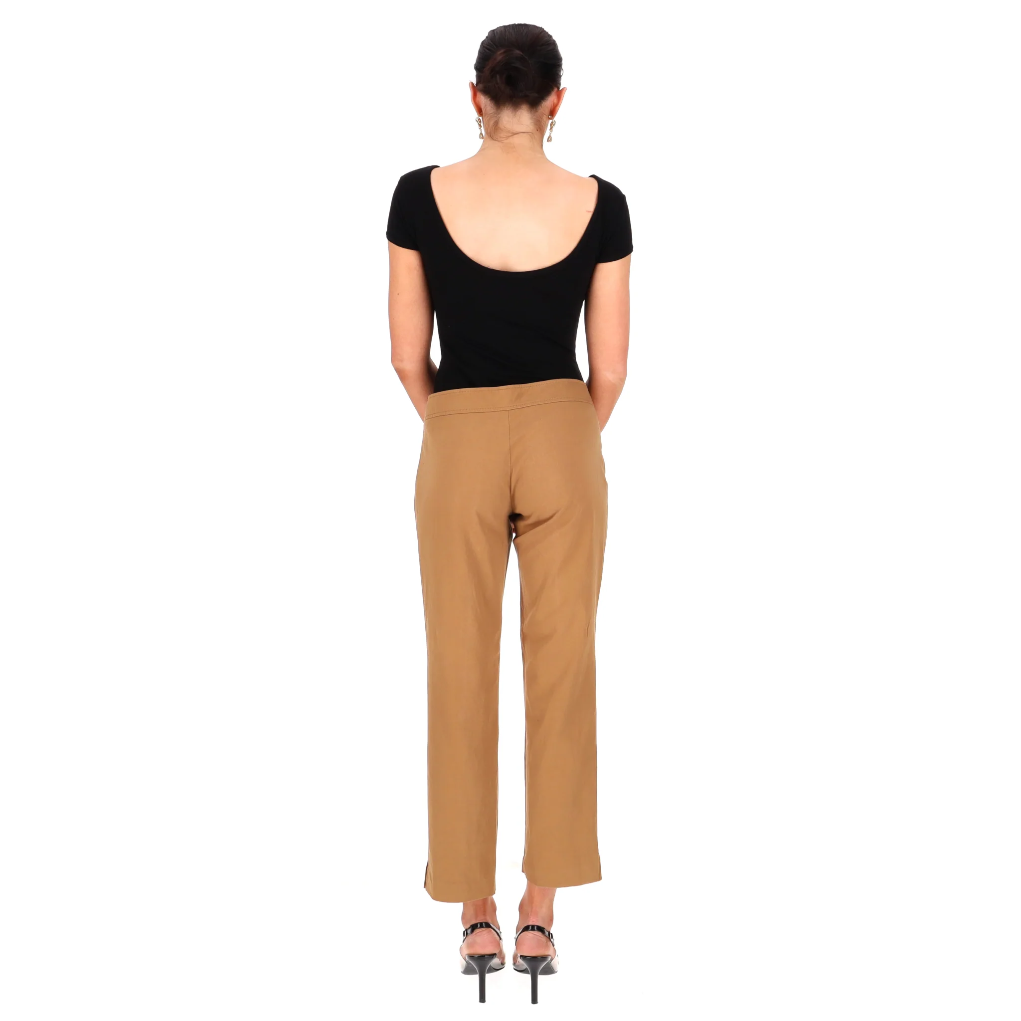 Gucci Cotton Trousers With A Bamboo Buckle. Size 42IT - Image 4