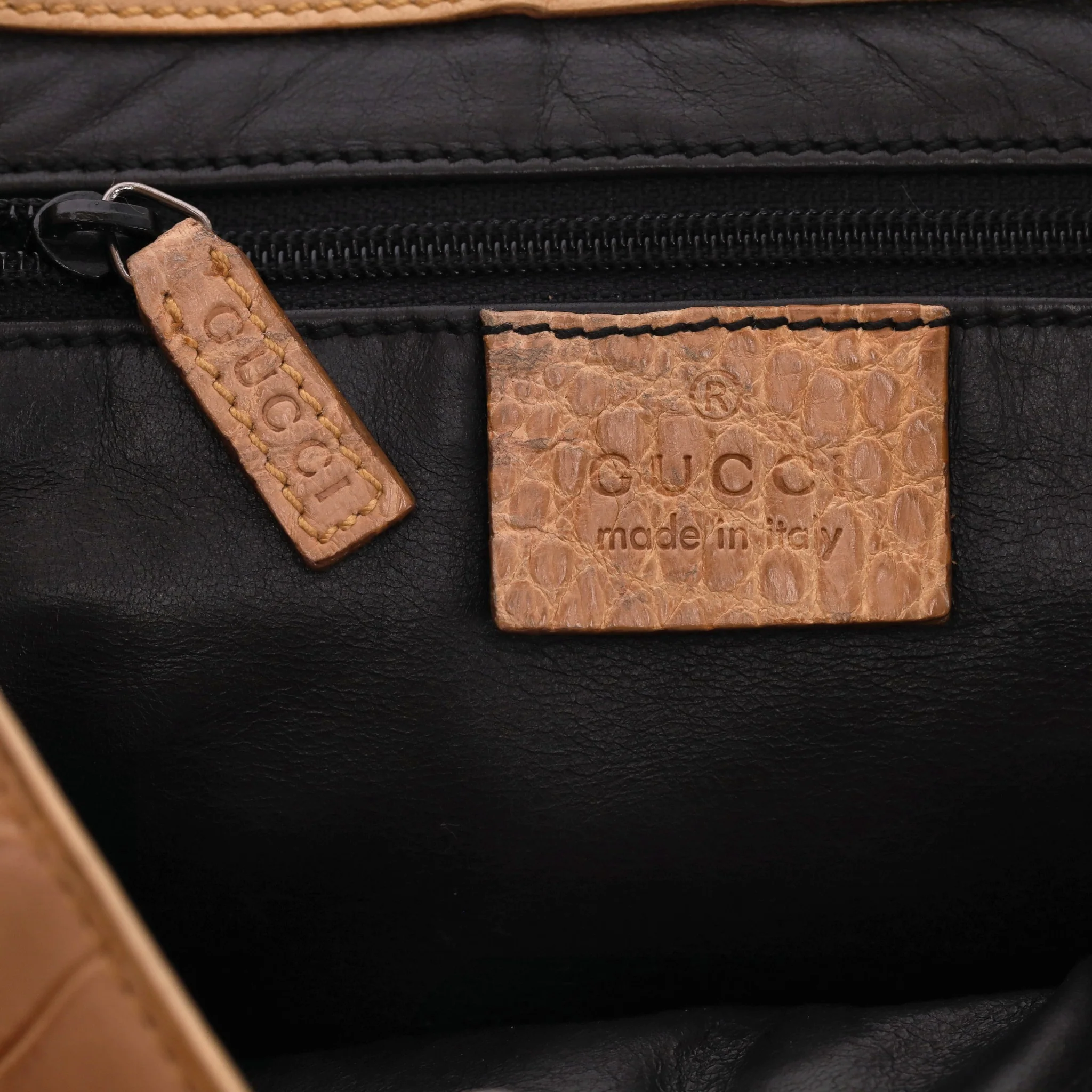Gucci Crocodile Skin Jackie Hobo Shoulder Bag - Image 10
