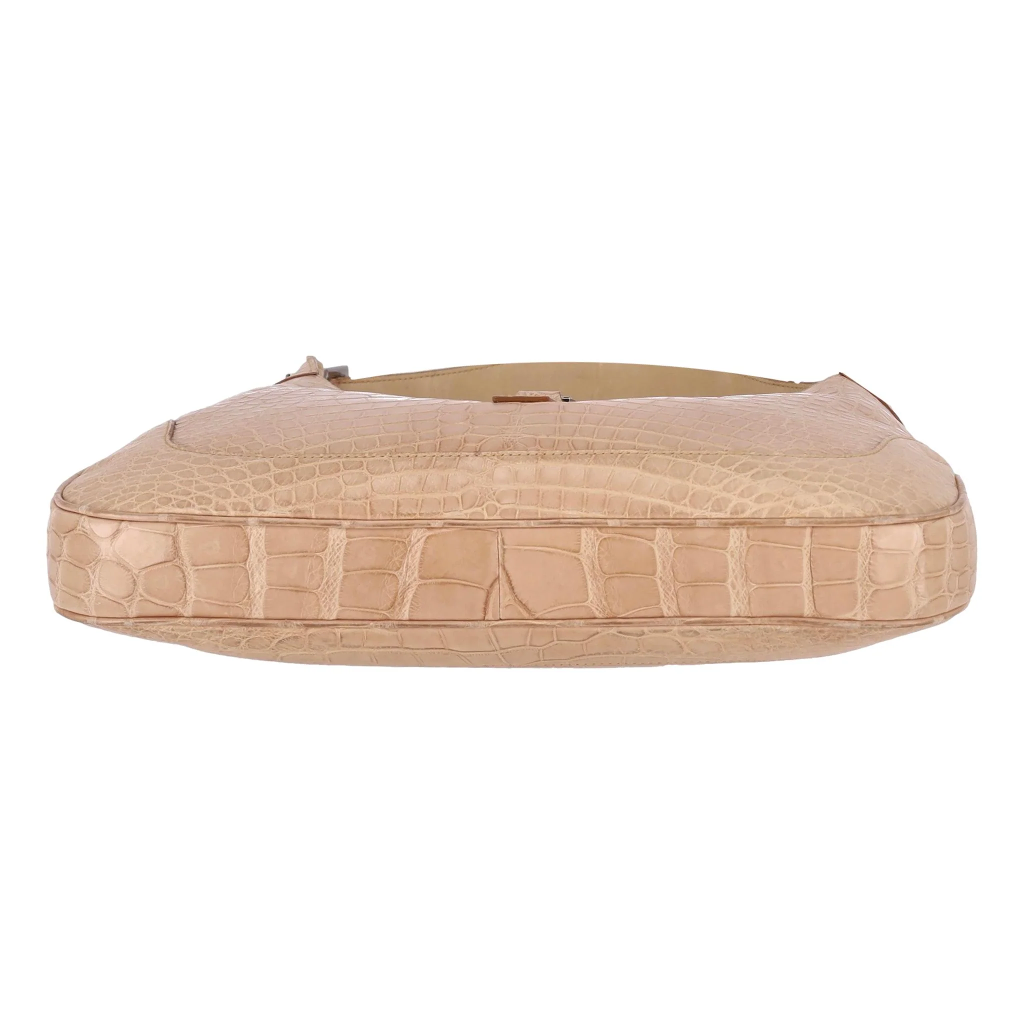 Gucci Crocodile Skin Jackie Hobo Shoulder Bag - Image 5